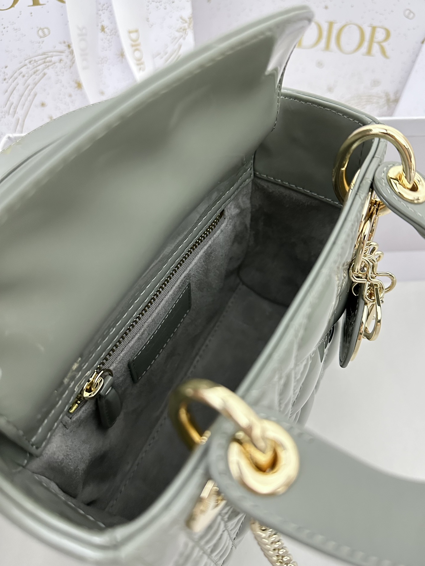 D I O R 디올 페이던트 미니 레이디백 레플리카 9번 이미지 - Bag | 세미샵 레플리카 사이트