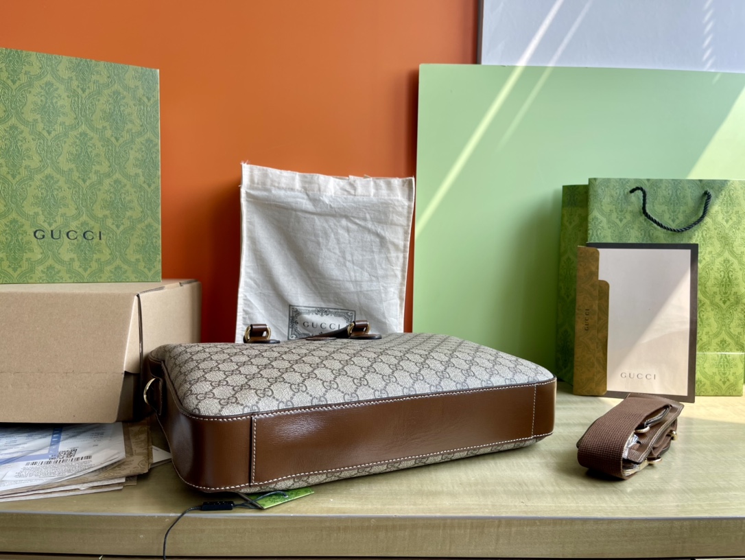 Gucci 구찌 인터로킹 G 미디움 브리프케이스 레플리카 4번 이미지 - Bag | 세미샵 레플리카 사이트