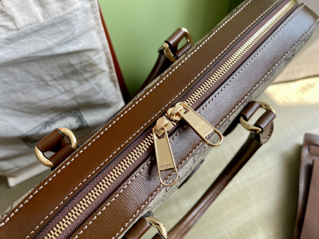 Gucci 구찌 인터로킹 G 미디움 브리프케이스 레플리카 6번 이미지 - Bag | 세미샵 레플리카 사이트