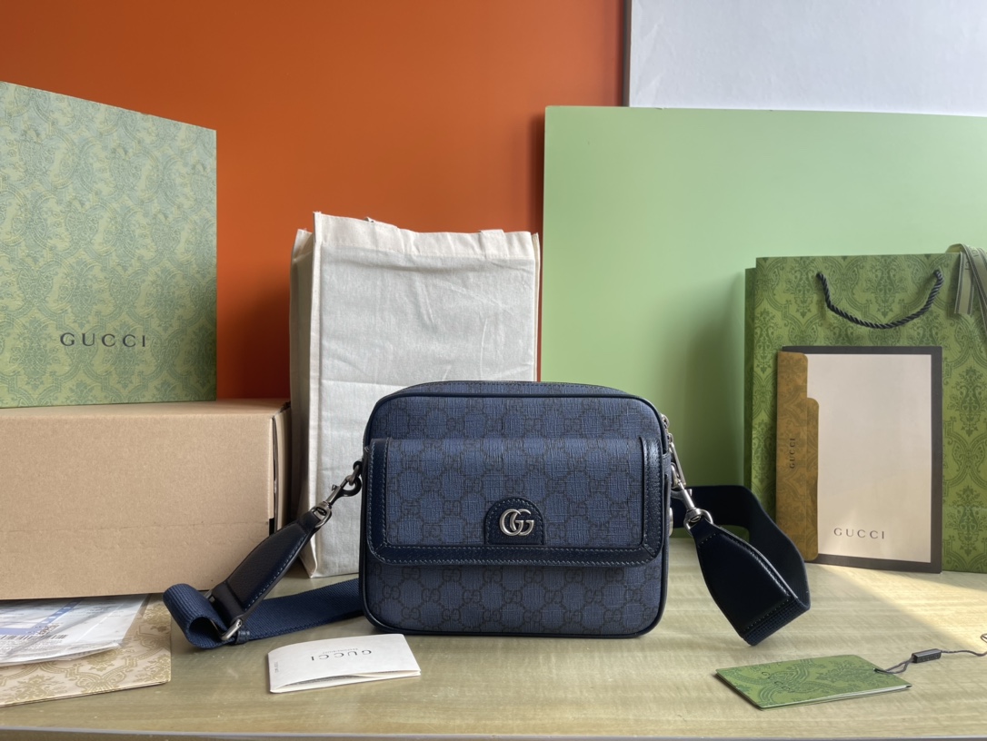 Gucci 구찌 GG 수프림 미디엄 메신저백 레플리카 1번 이미지 - Bag | 세미샵 레플리카 사이트