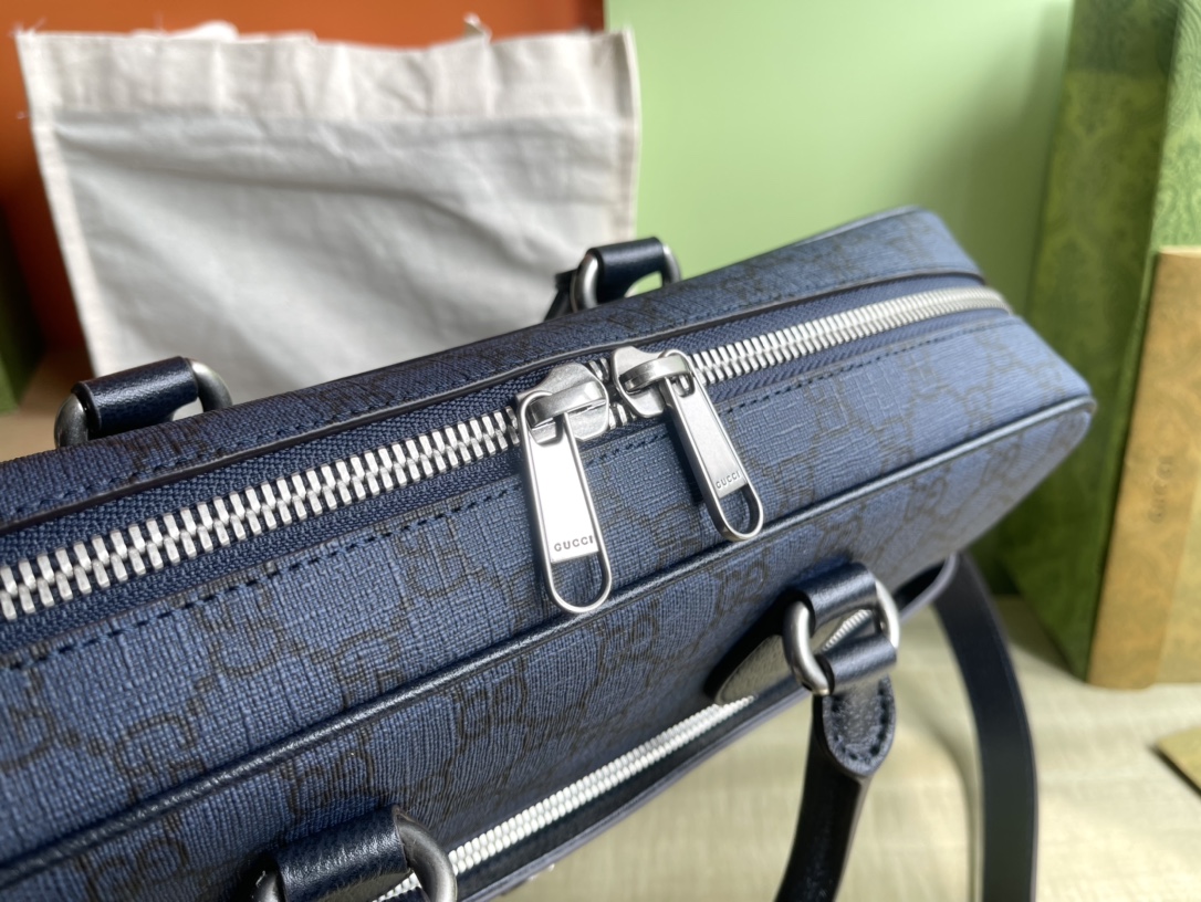 Gucci 구찌 GG 수프림 미디움 브리프케이스 레플리카 6번 이미지 - Bag | 세미샵 레플리카 사이트