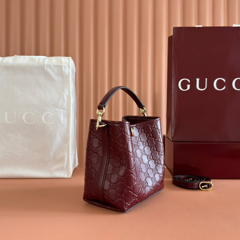 Gucci Gucci GG Emblem Bucket 레플리카 3번 이미지 - Bag | 세미샵 레플리카 사이트