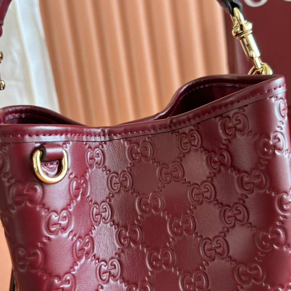 Gucci Gucci GG Emblem Bucket 레플리카 6번 이미지 - Bag | 세미샵 레플리카 사이트