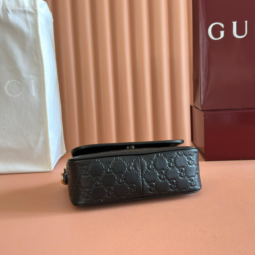 Gucci Gucci GG Emblem Shoulder 레플리카 4번 이미지 - Bag | 세미샵 레플리카 사이트