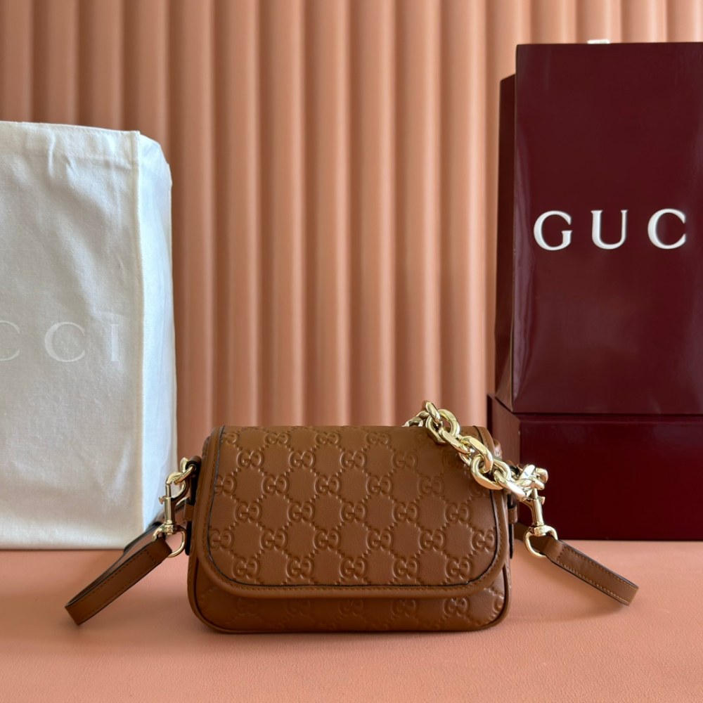 Gucci Gucci GG Emblem Shoulder 레플리카 8번 이미지 - Bag | 세미샵 레플리카 사이트