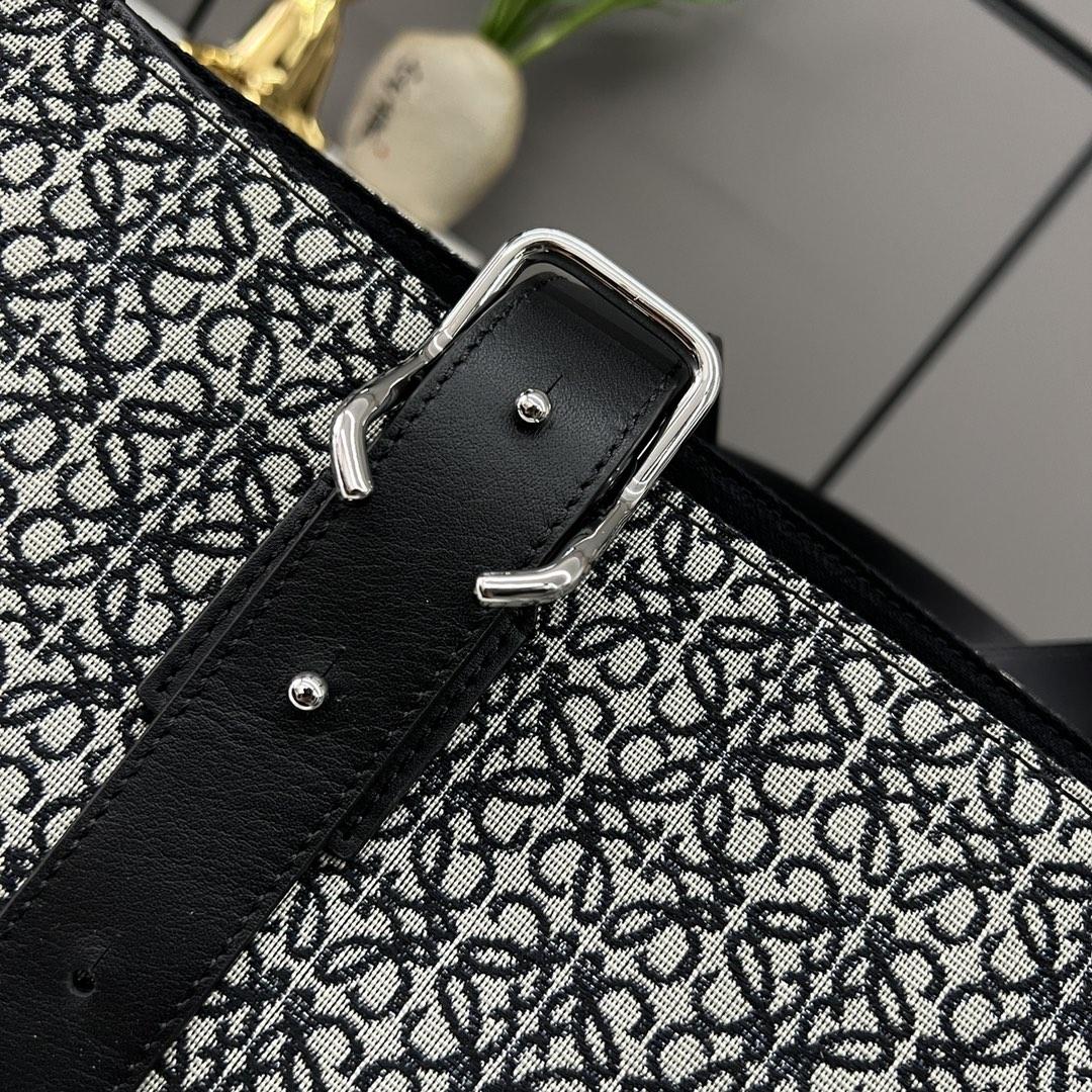 Loewe Loewe Anagram Embellished Cotton Blend Tote 레플리카 5번 이미지 - Bag | 세미샵 레플리카 사이트