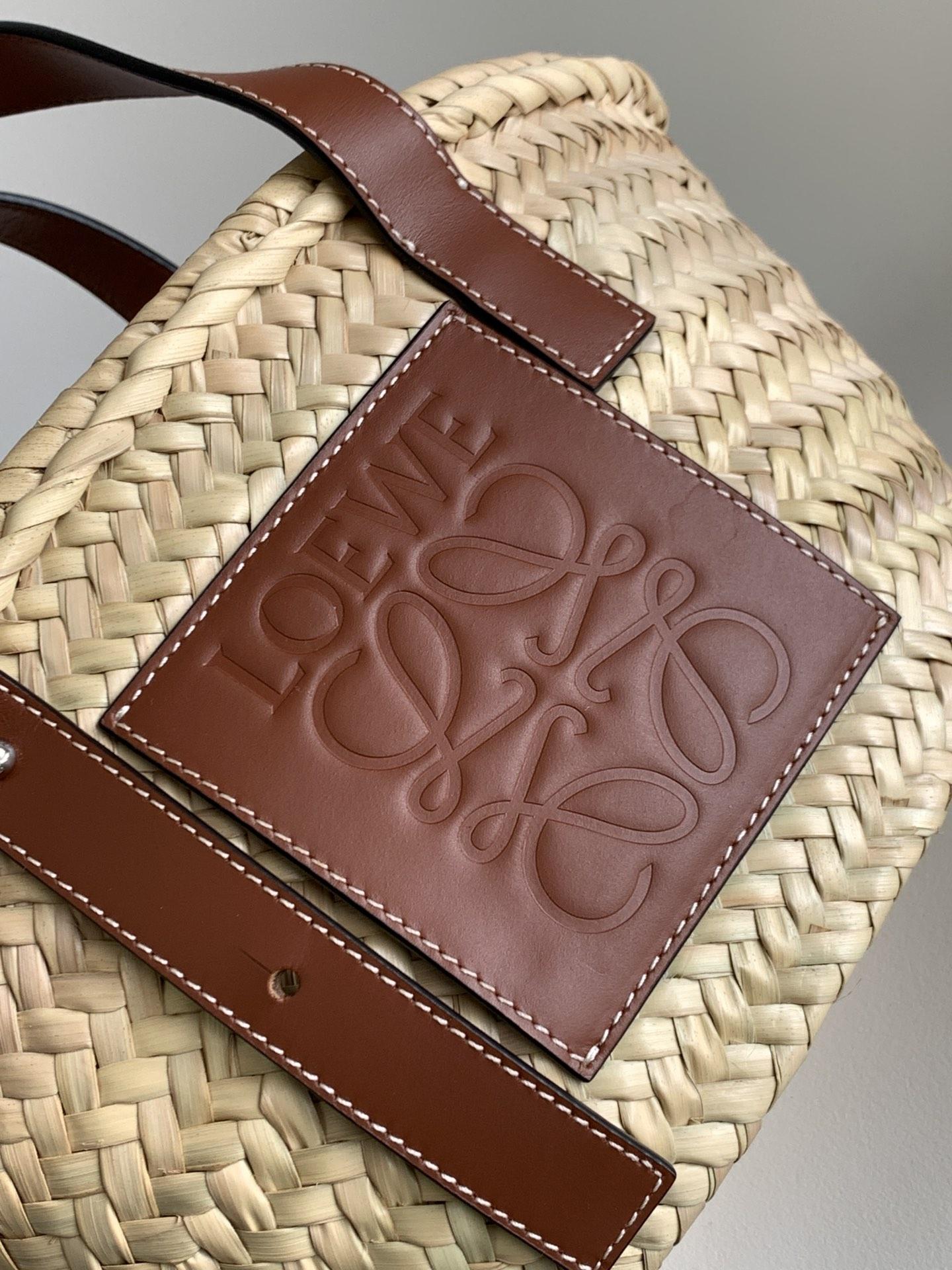 Loewe Loewe Anagram Logo Raffia Basket 레플리카 5번 이미지 - Bag | 세미샵 레플리카 사이트