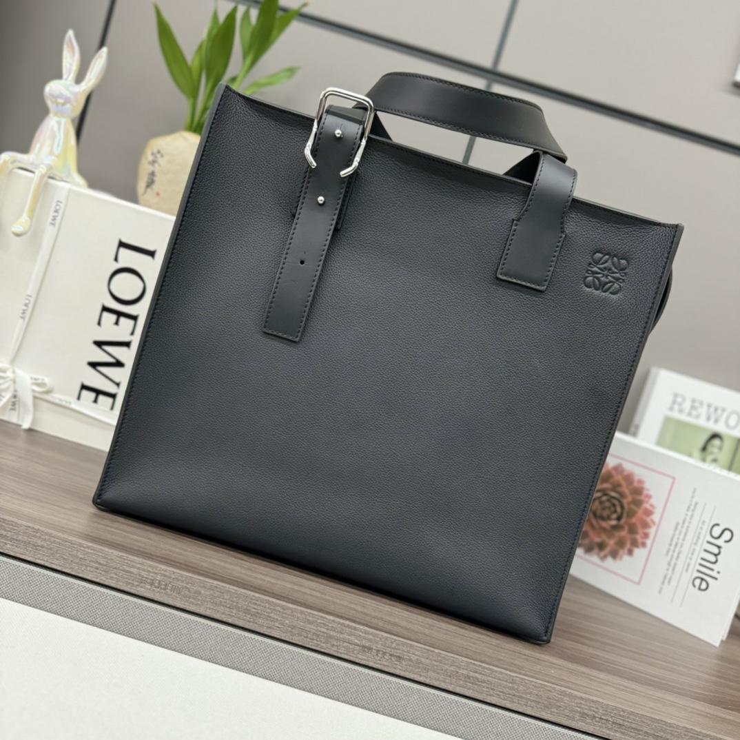 Loewe Buckle Zip Tote