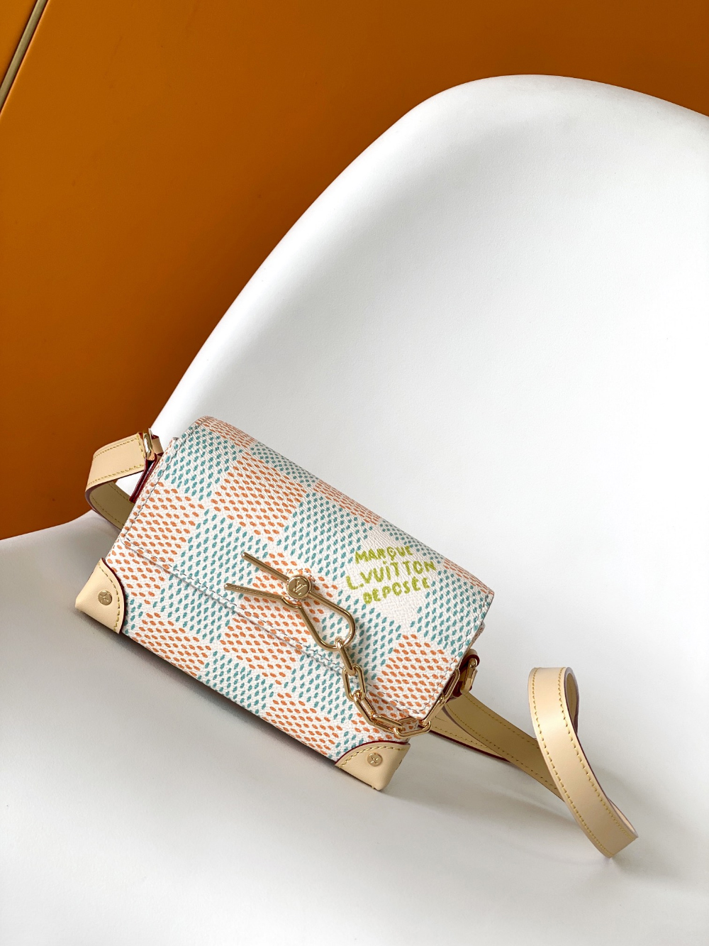 Louis Vuitton Damier Heritage Monogram Steamer Wearable Wallet