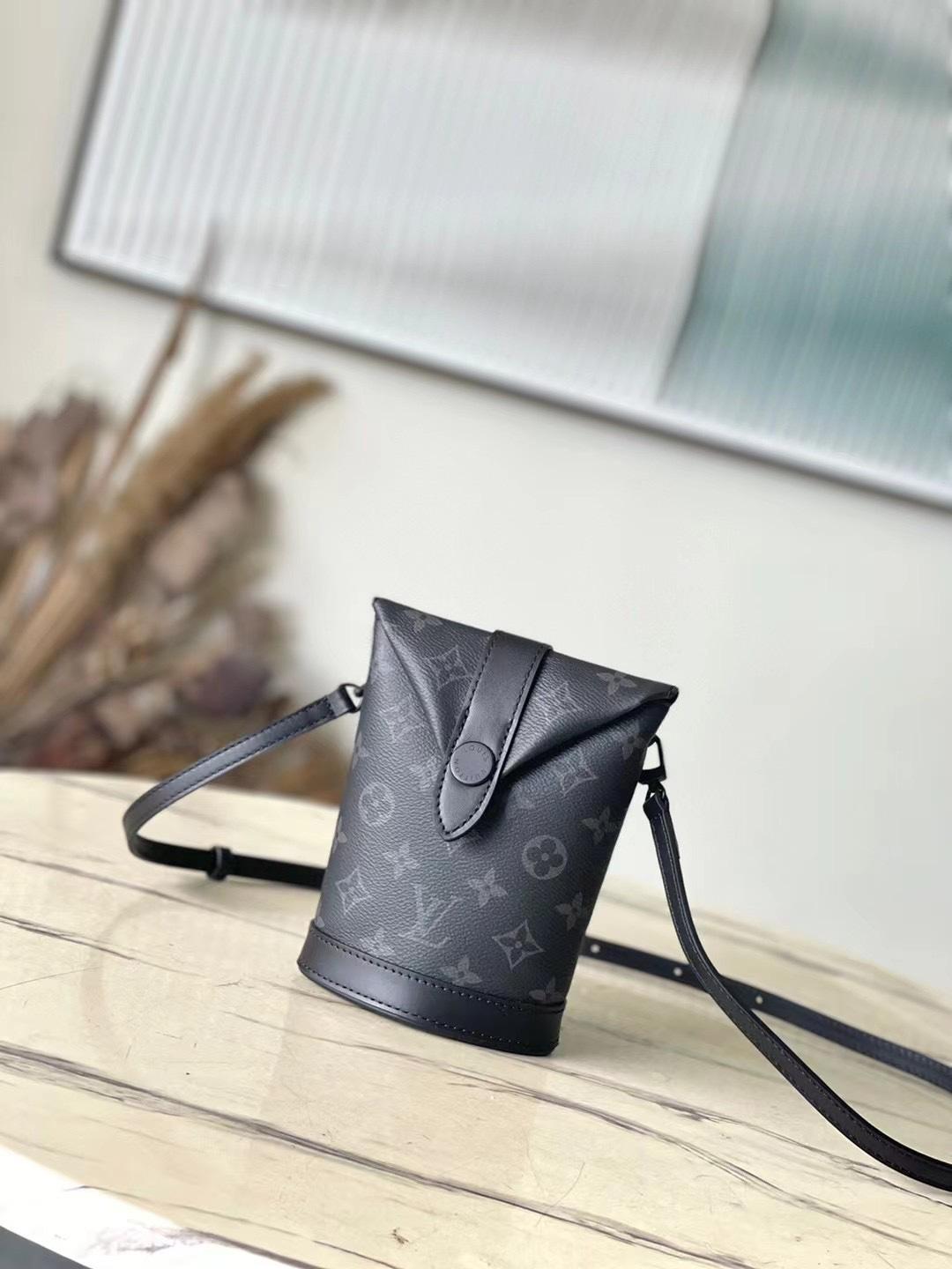 Louis Vuitton Envelope Pouch Monogram Eclipse