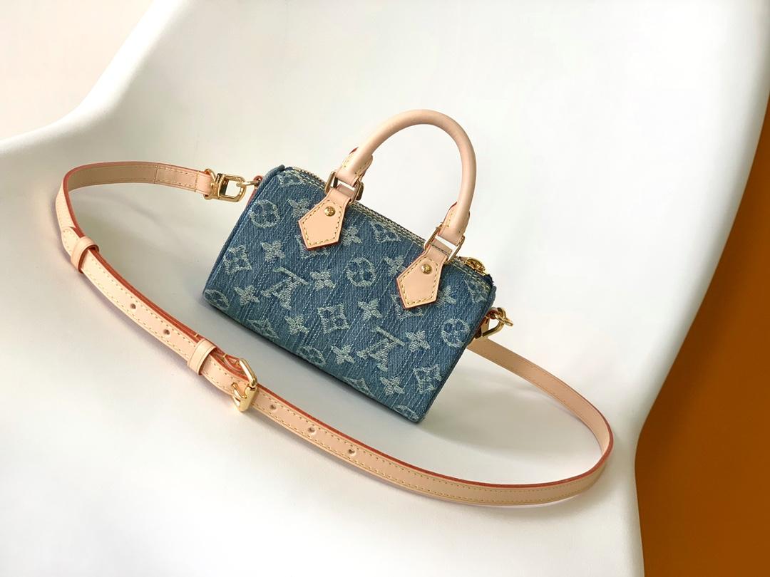 Louis Vuitton Louis Vuitton Nano Speedy Monogram Denim 레플리카 2번 이미지 - Bag | 세미샵 레플리카 사이트