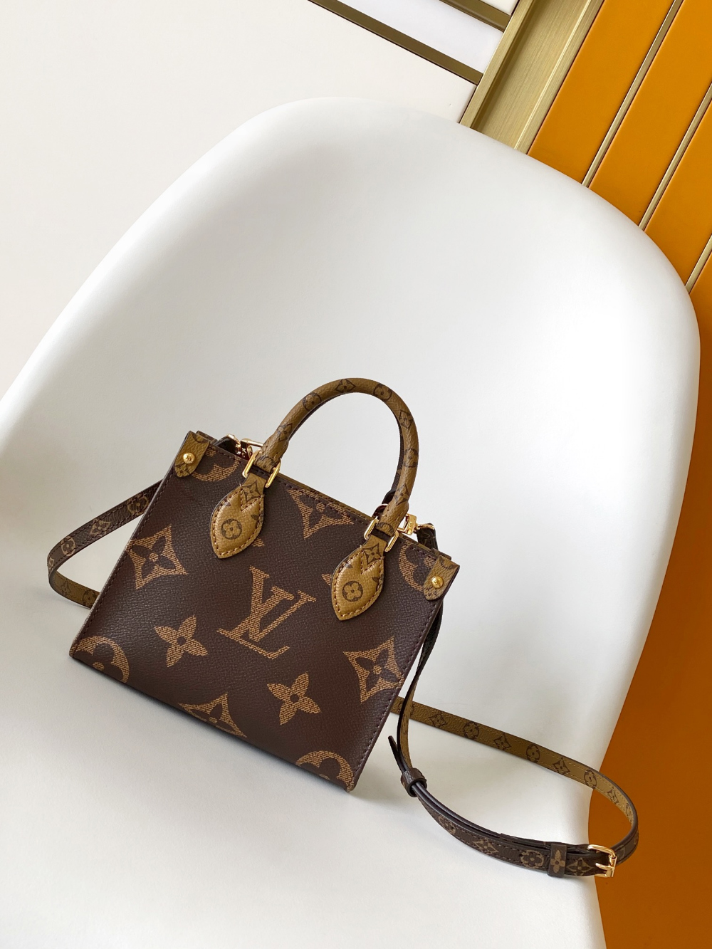 Louis Vuitton On The Go BB Monogram Reverse Canvas