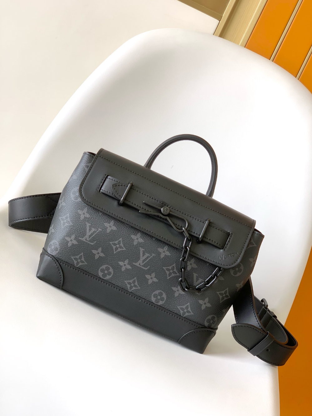 Louis Vuitton Louis Vuitton Steamer PM Monogram Eclipse Canvas 레플리카 1번 이미지 - Bag | 세미샵 레플리카 사이트