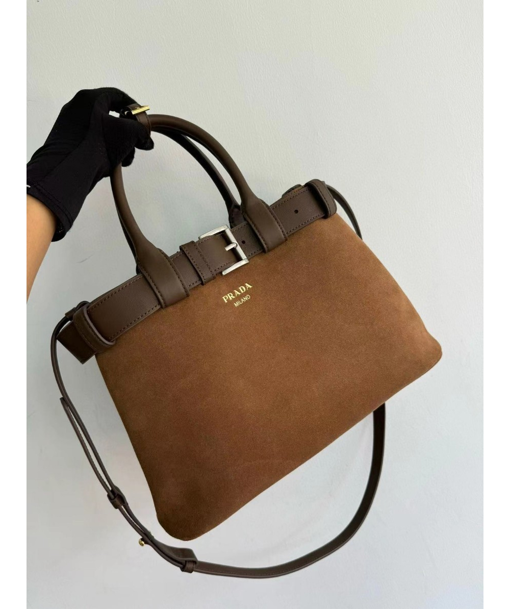 P R A D A 프라다 스웨이드 버클 백 1BA434 레플리카 5번 이미지 - Bag | 세미샵 레플리카 사이트