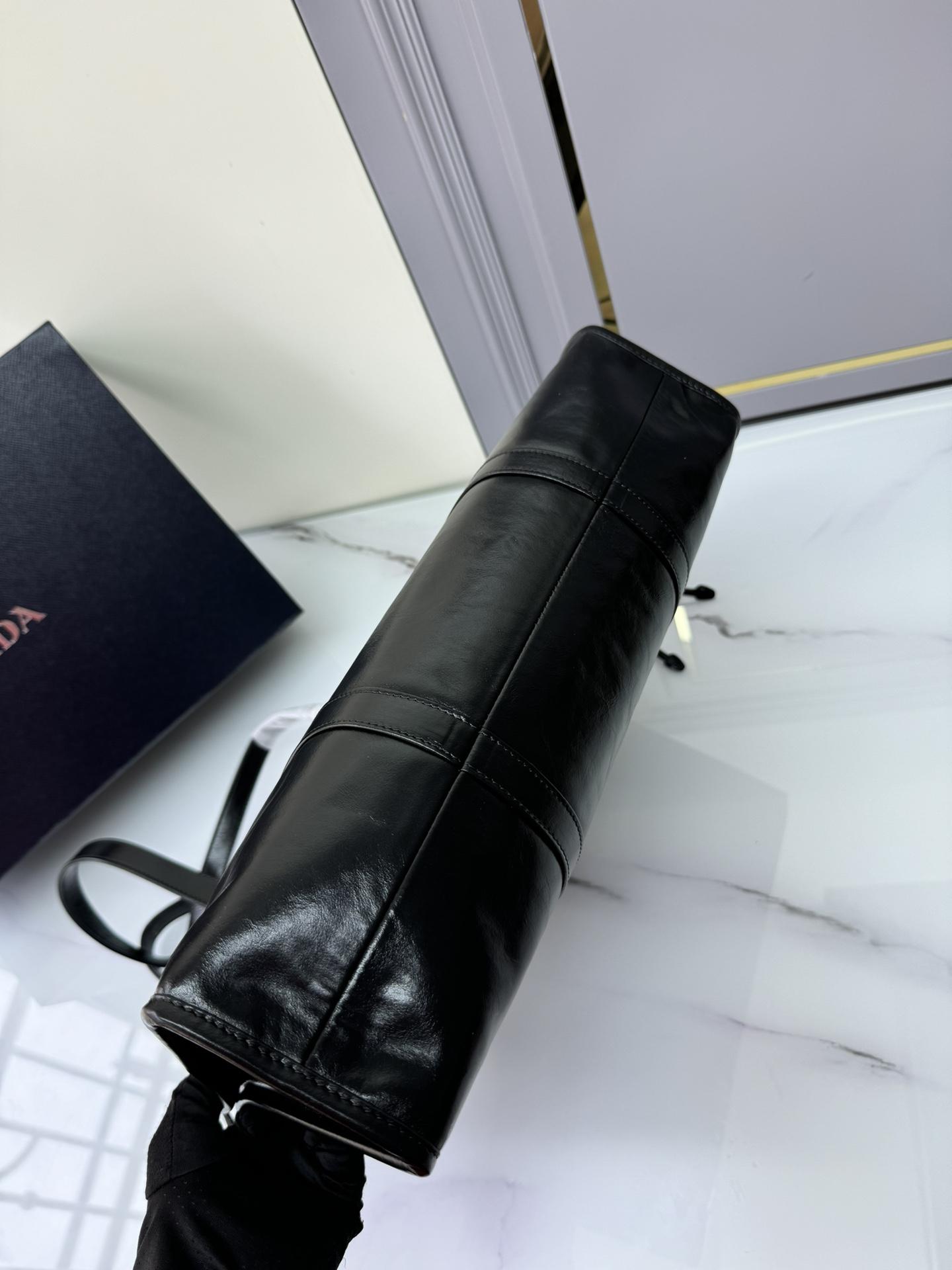 P R A D A Prada Antique Nappa Leather Tote 레플리카 6번 이미지 - Bag | 세미샵 레플리카 사이트