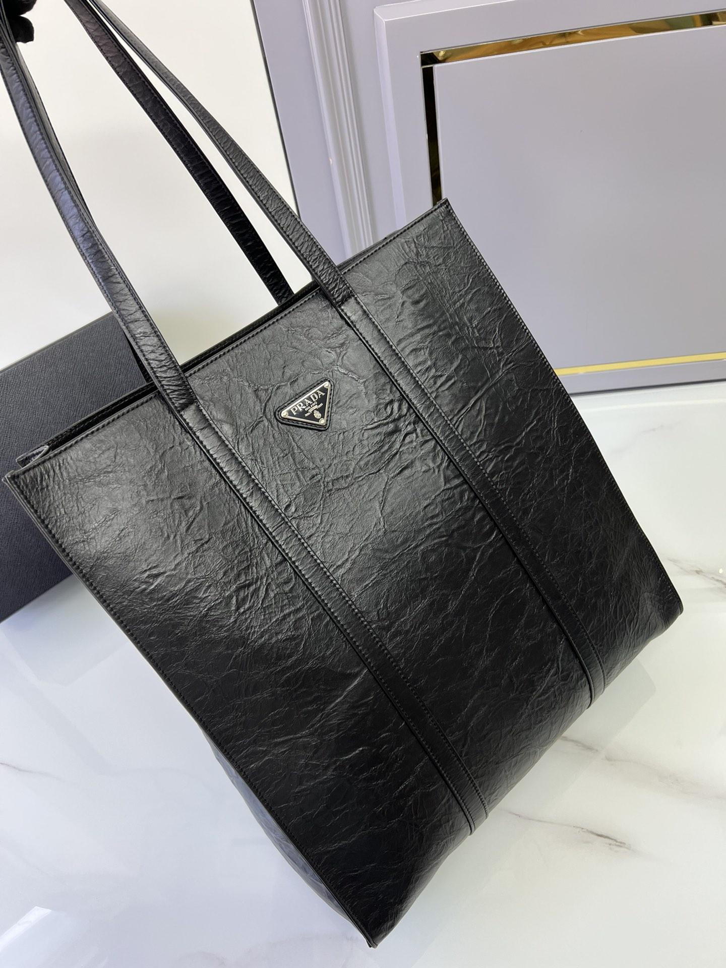 P R A D A Prada Antique Nappa Leather Tote 레플리카 21번 이미지 - Bag | 세미샵 레플리카 사이트