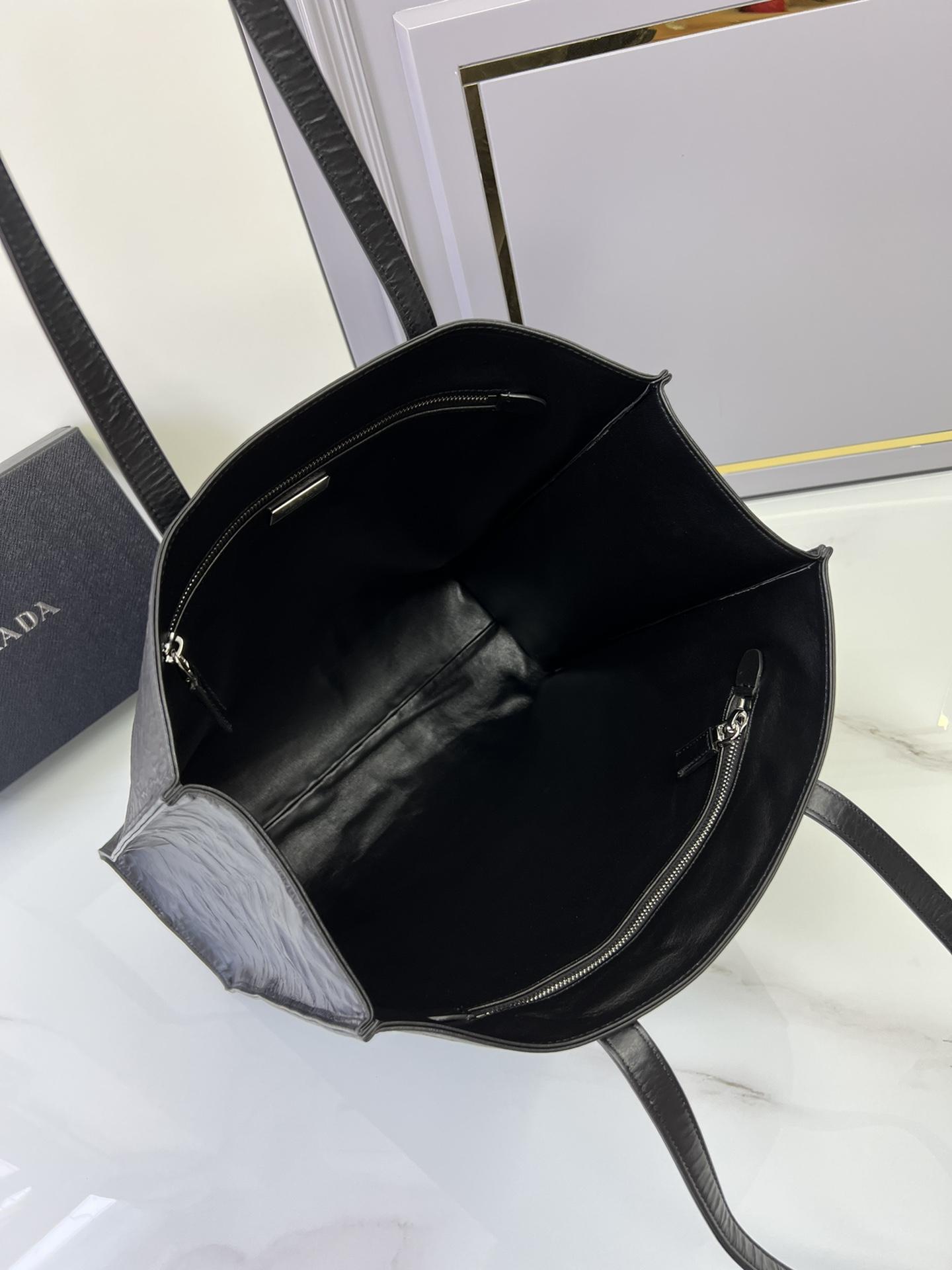 P R A D A Prada Antique Nappa Leather Tote 레플리카 22번 이미지 - Bag | 세미샵 레플리카 사이트