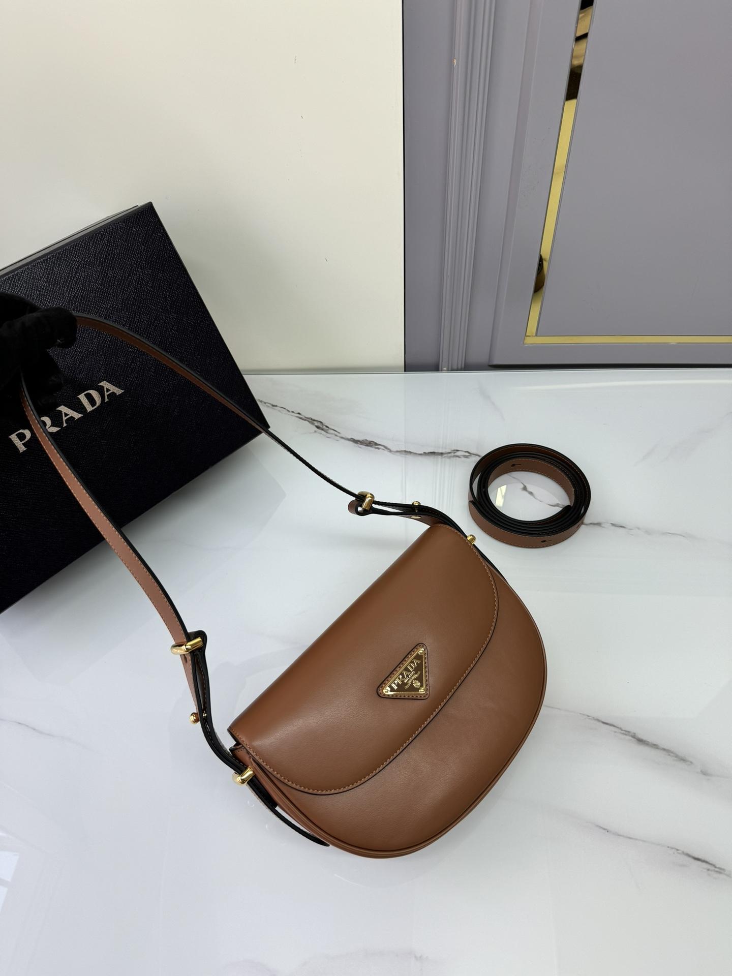 P R A D A Prada Arque Leather Shoulder Flap 레플리카 5번 이미지 - Bag | 세미샵 레플리카 사이트