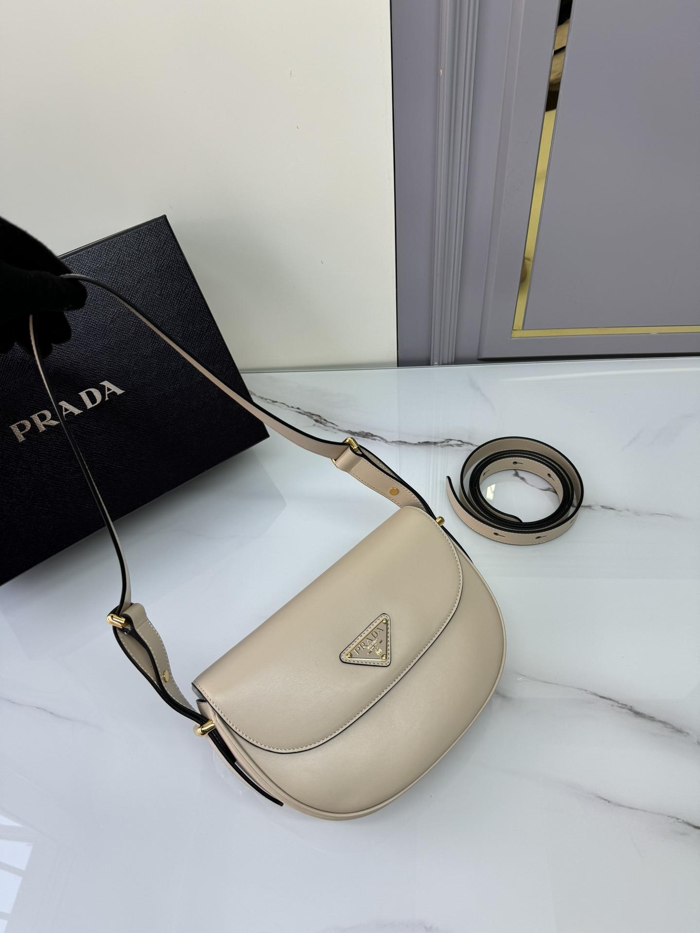 P R A D A Prada Arque Leather Shoulder Flap 레플리카 13번 이미지 - Bag | 세미샵 레플리카 사이트