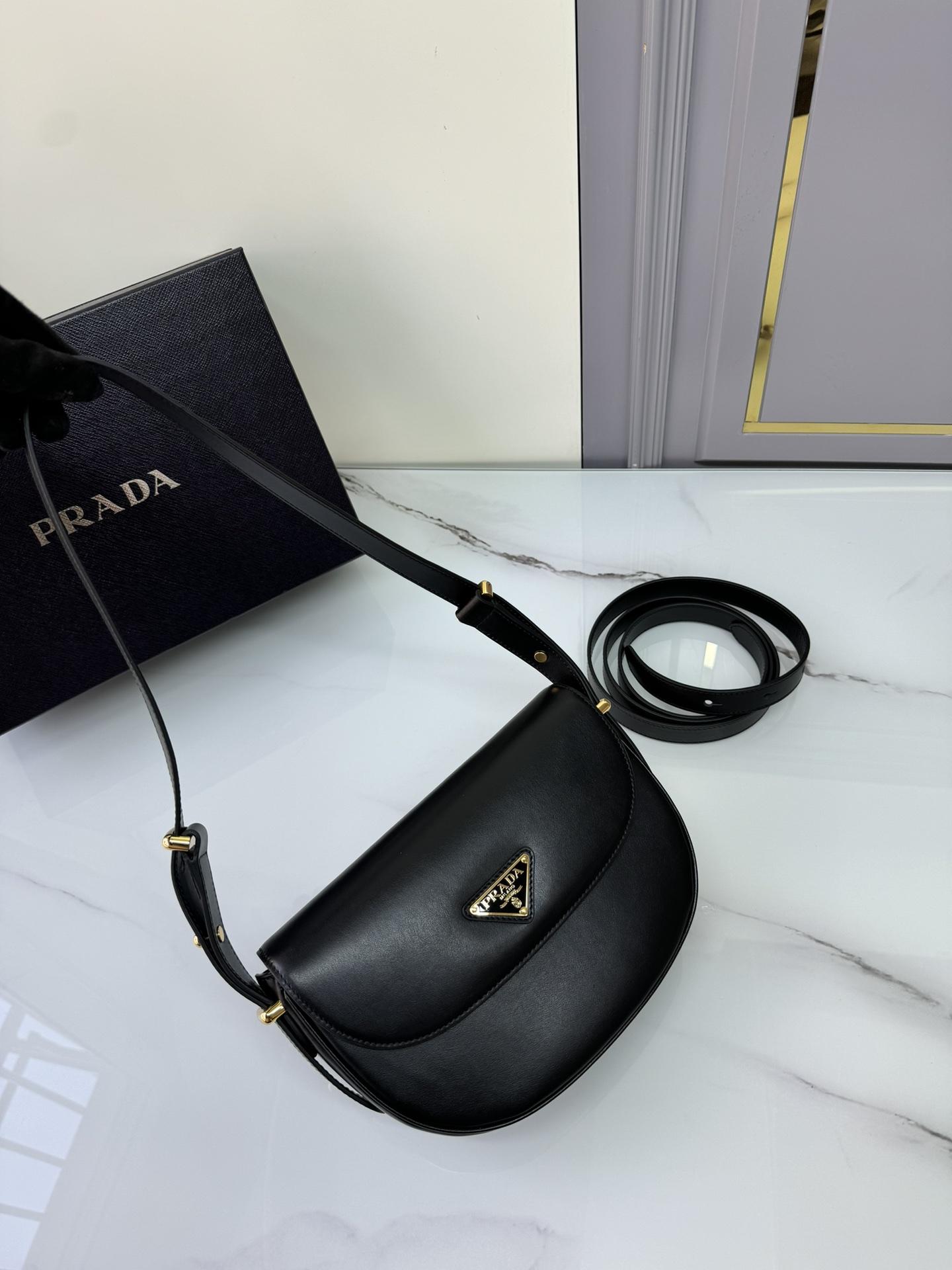 P R A D A Prada Arque Leather Shoulder Flap 레플리카 21번 이미지 - Bag | 세미샵 레플리카 사이트