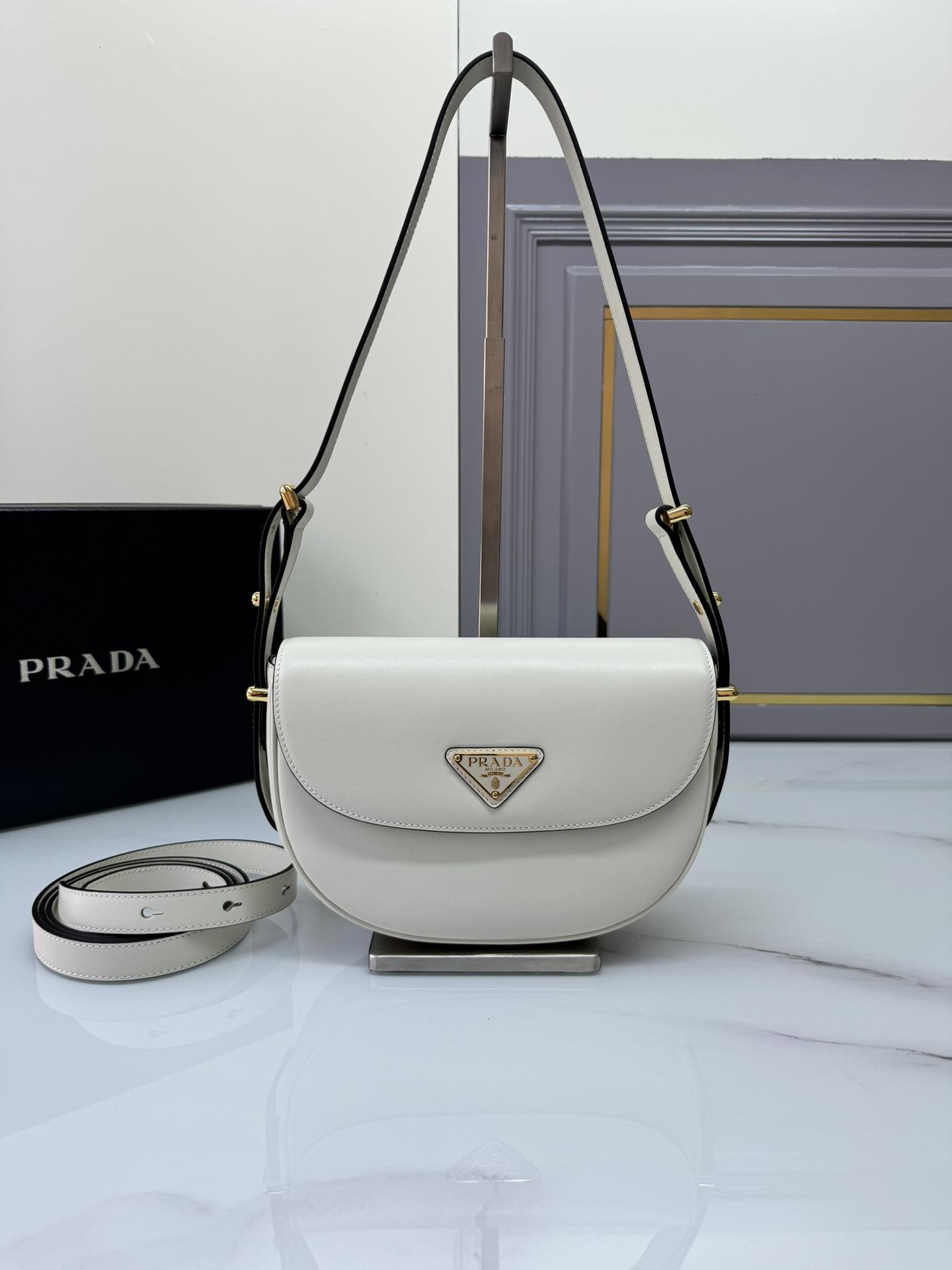 P R A D A Prada Arque Leather Shoulder Flap 레플리카 26번 이미지 - Bag | 세미샵 레플리카 사이트