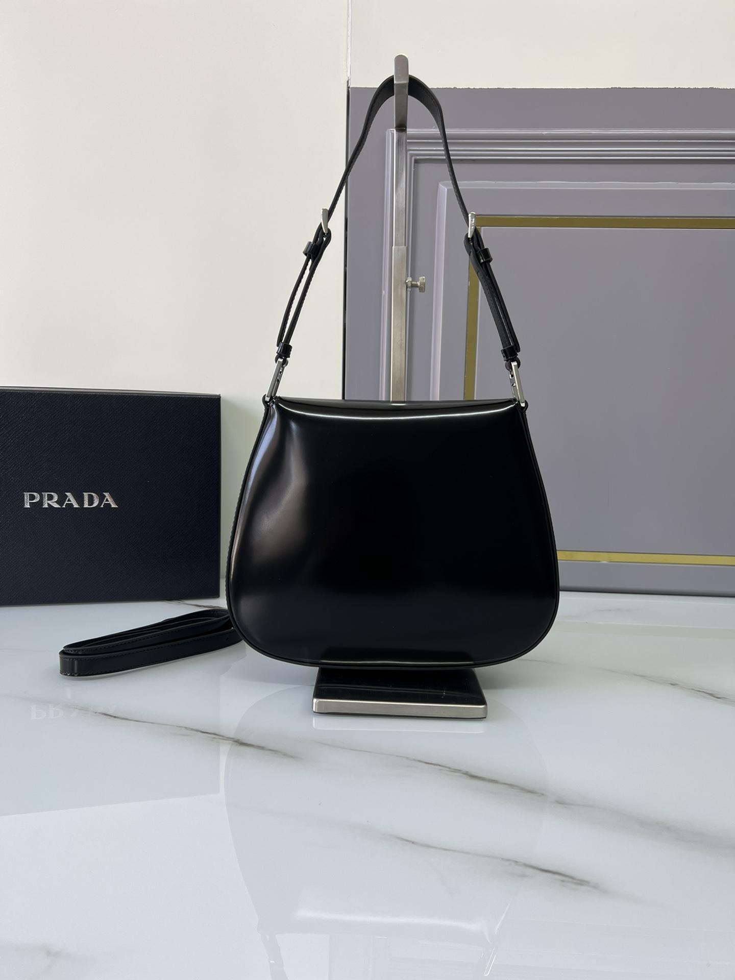P R A D A Prada Brushed Cleo Flap 레플리카 10번 이미지 - Bag | 세미샵 레플리카 사이트