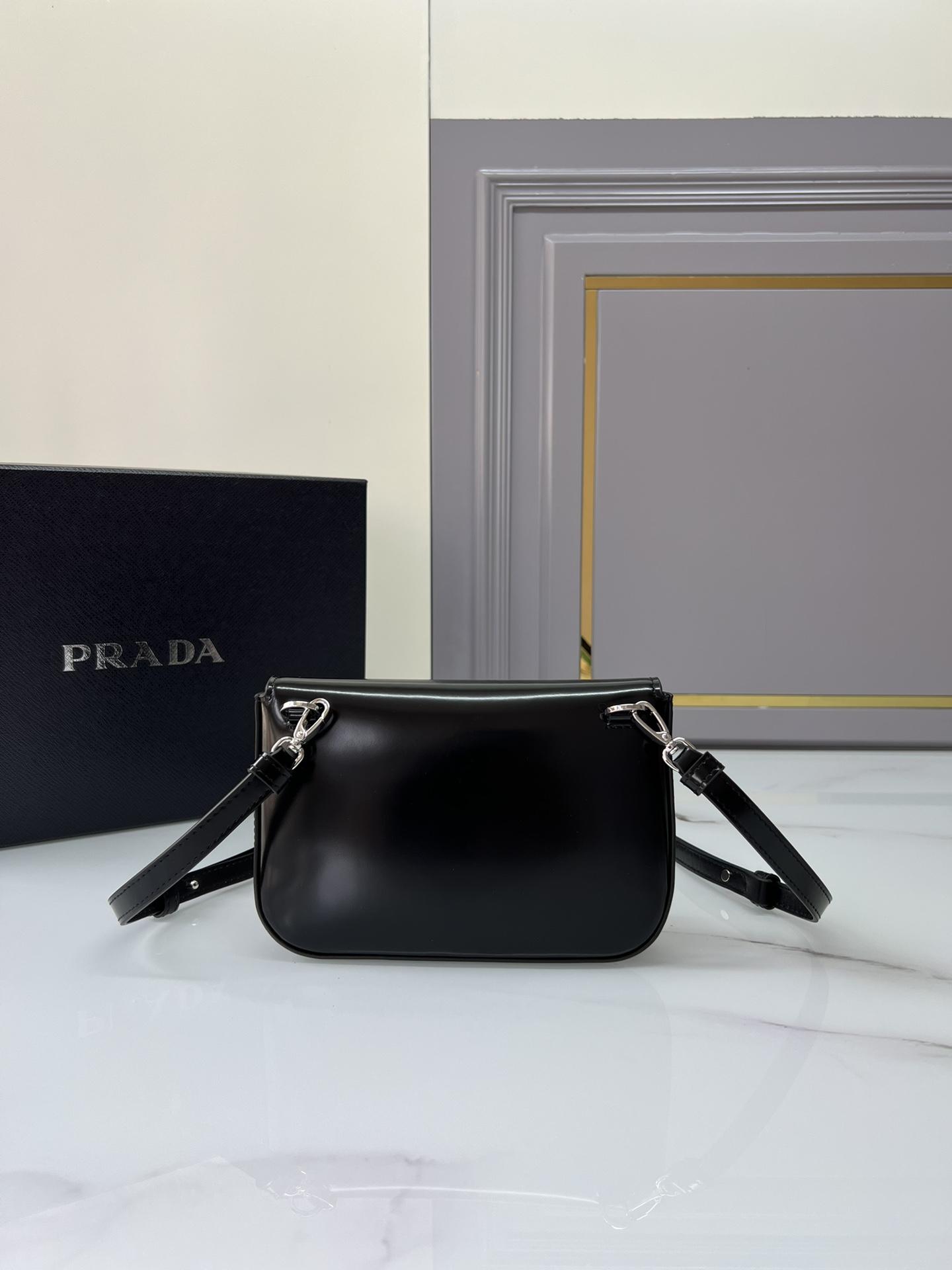 P R A D A Prada Brushed Leather Mini 레플리카 10번 이미지 - Bag | 세미샵 레플리카 사이트