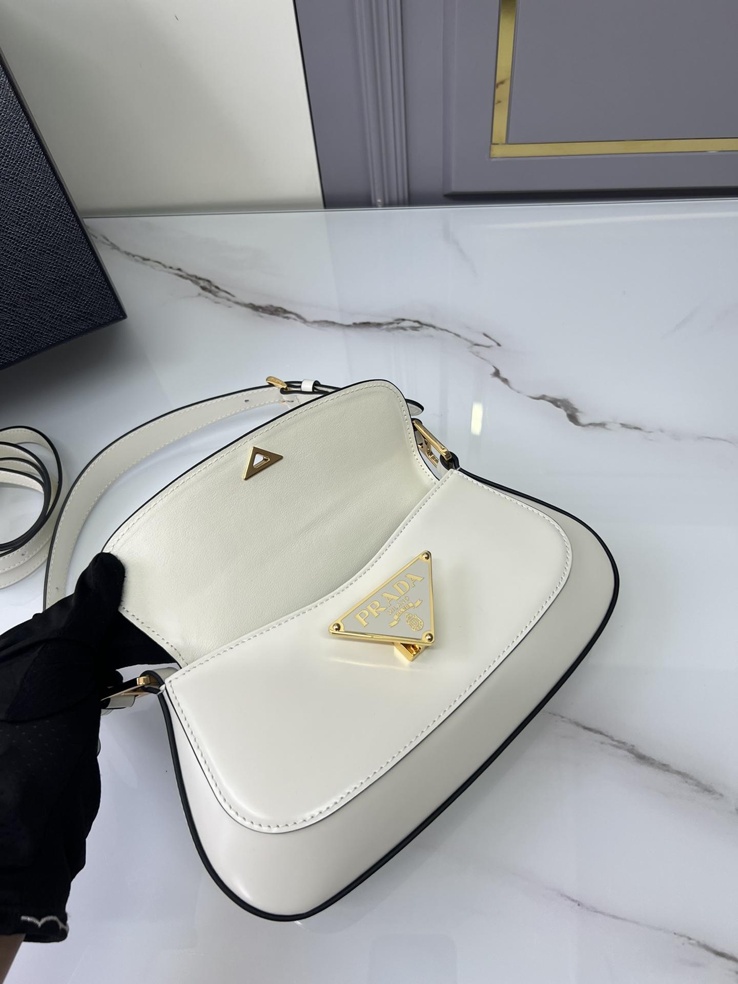 P R A D A Prada Brushed Leather Shoulder 레플리카 15번 이미지 - Bag | 세미샵 레플리카 사이트