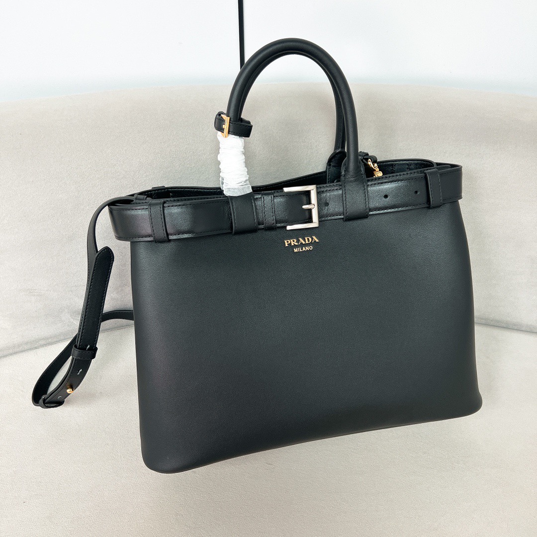 P R A D A Prada Buckle Leather Belt Handbag 레플리카 1번 이미지 - Bag | 세미샵 레플리카 사이트