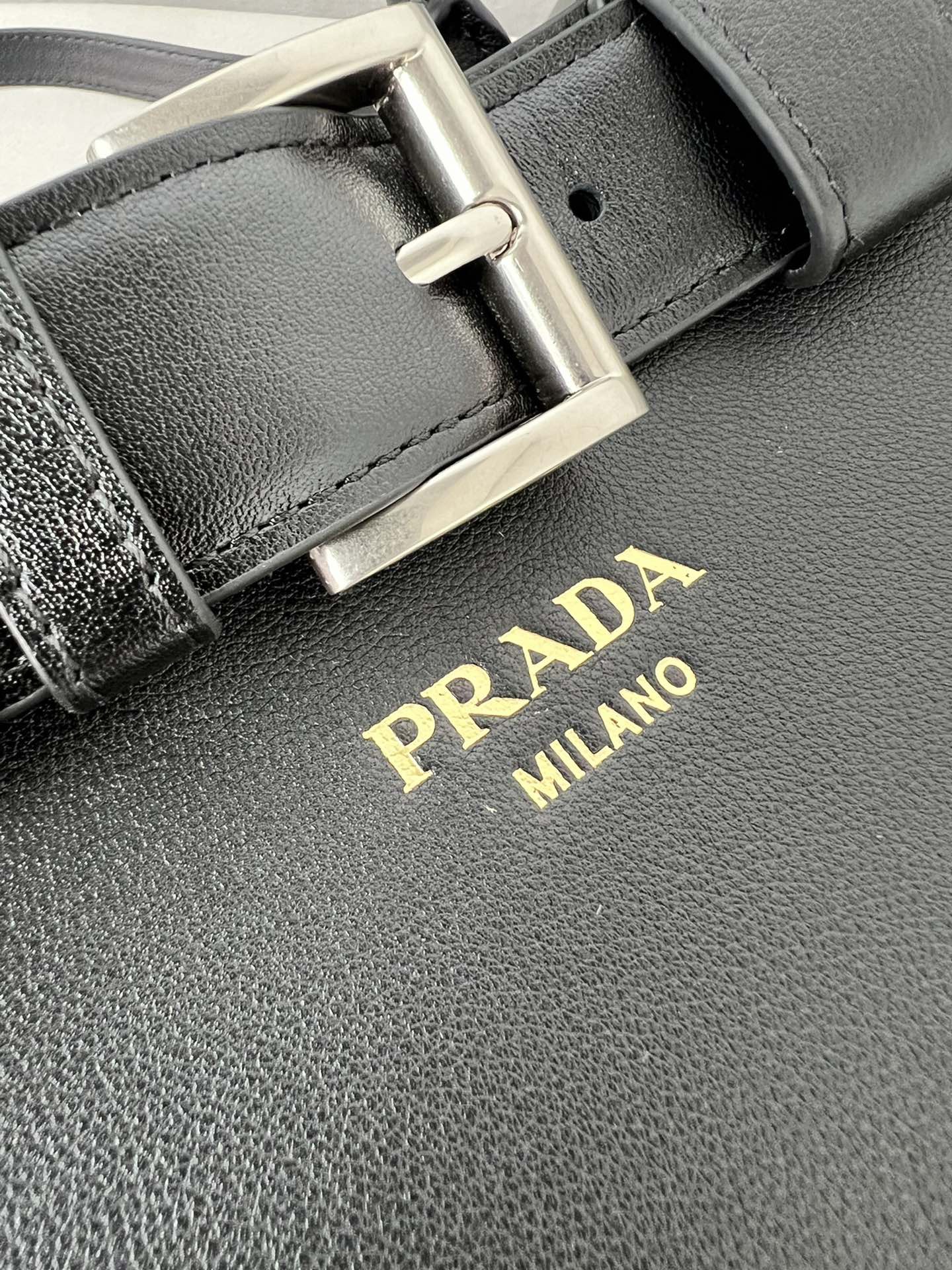 P R A D A Prada Buckle Leather Belt Handbag 레플리카 7번 이미지 - Bag | 세미샵 레플리카 사이트