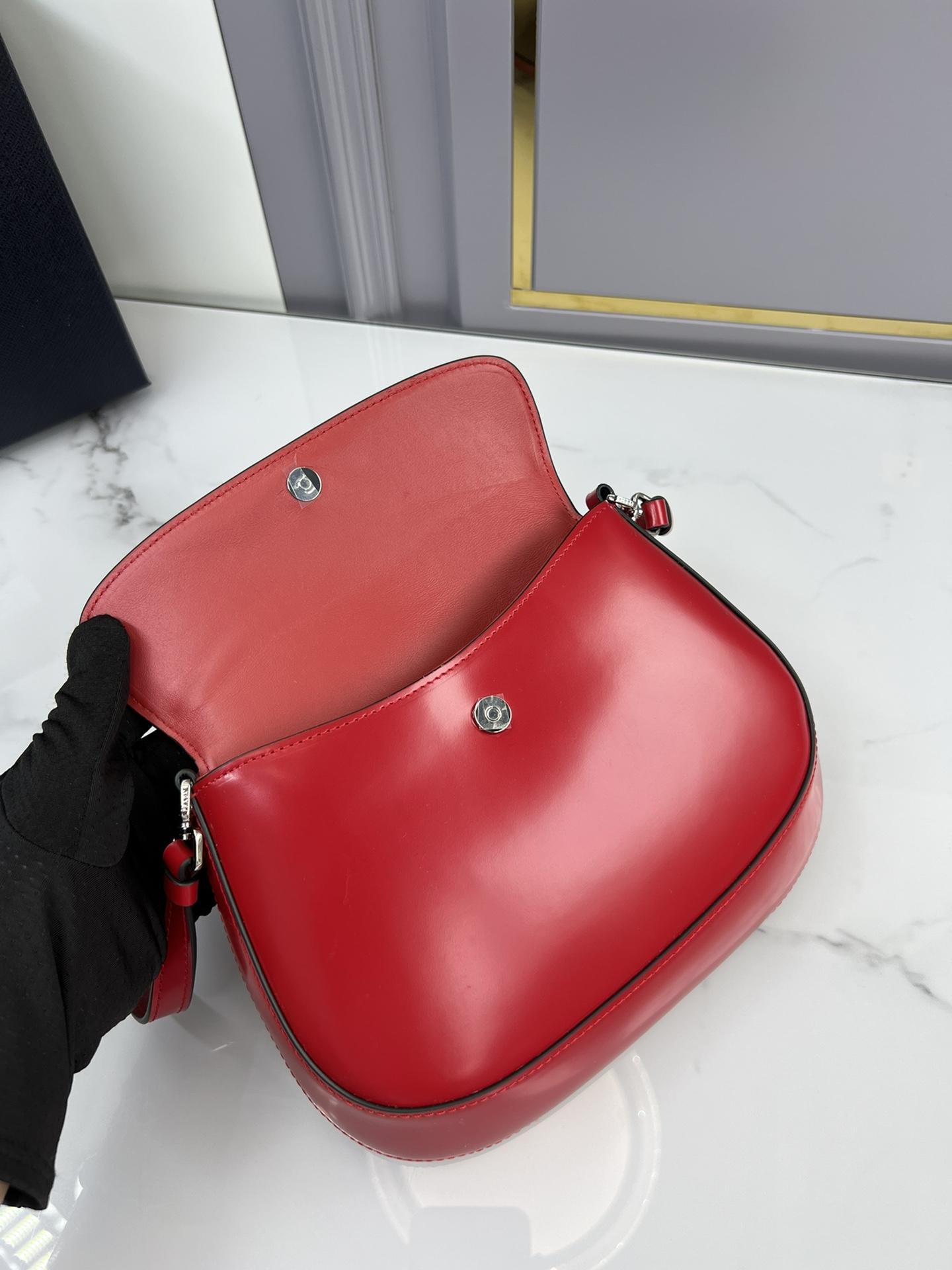 P R A D A Prada Cleo Brushed Leather Flap Shoulder 레플리카 5번 이미지 - Bag | 세미샵 레플리카 사이트