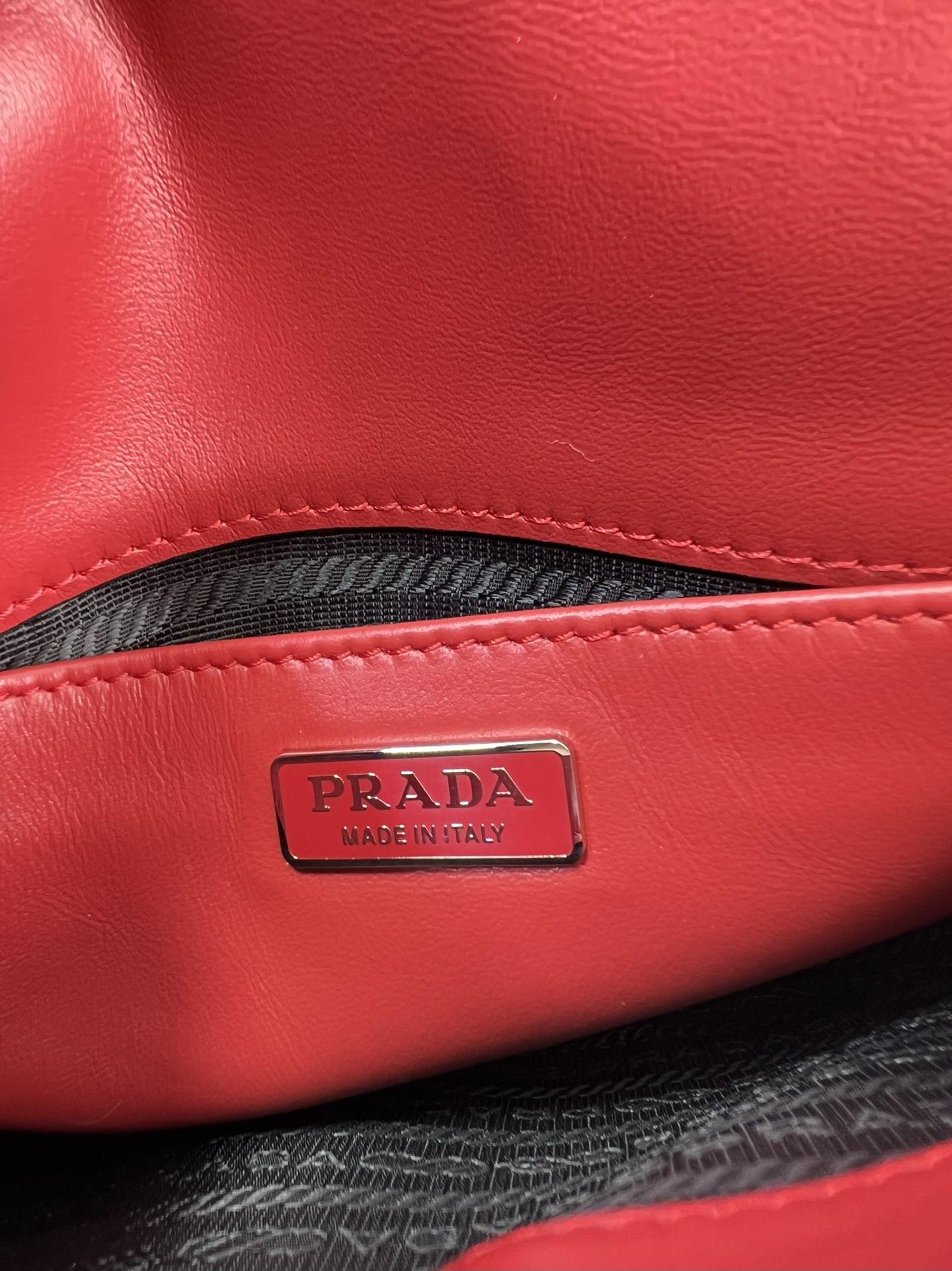 P R A D A Prada Cleo Brushed Leather Flap Shoulder 레플리카 7번 이미지 - Bag | 세미샵 레플리카 사이트