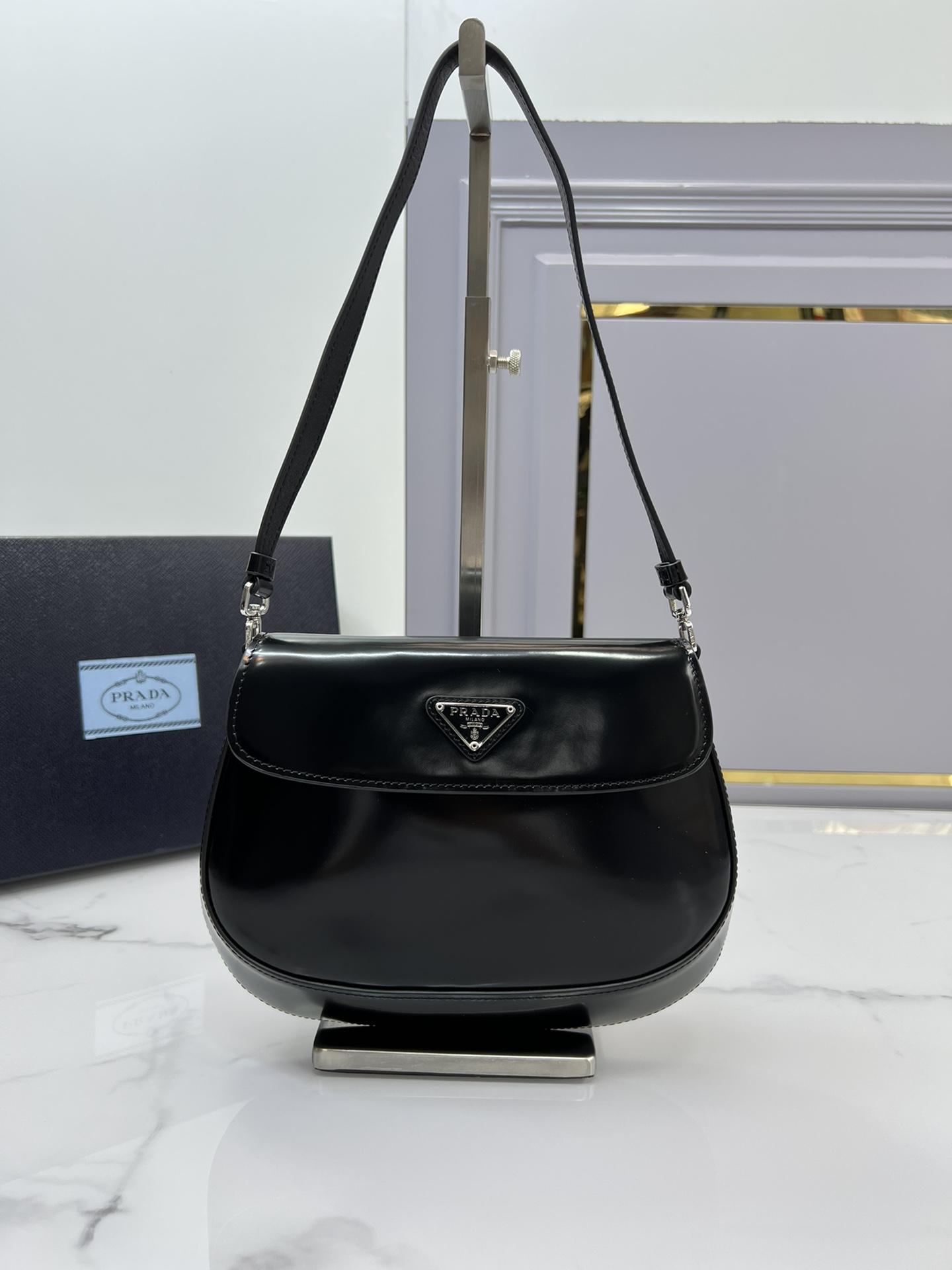 P R A D A Prada Cleo Brushed Leather Flap Shoulder 레플리카 59번 이미지 - Bag | 세미샵 레플리카 사이트