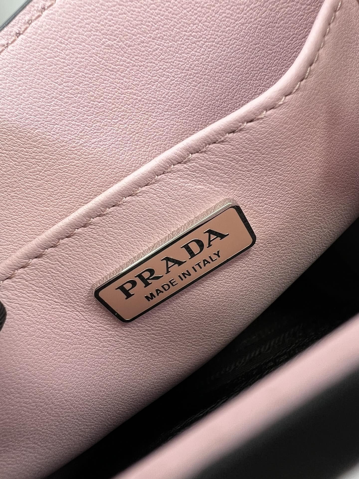 P R A D A Prada Leather Handbag 레플리카 8번 이미지 - Bag | 세미샵 레플리카 사이트
