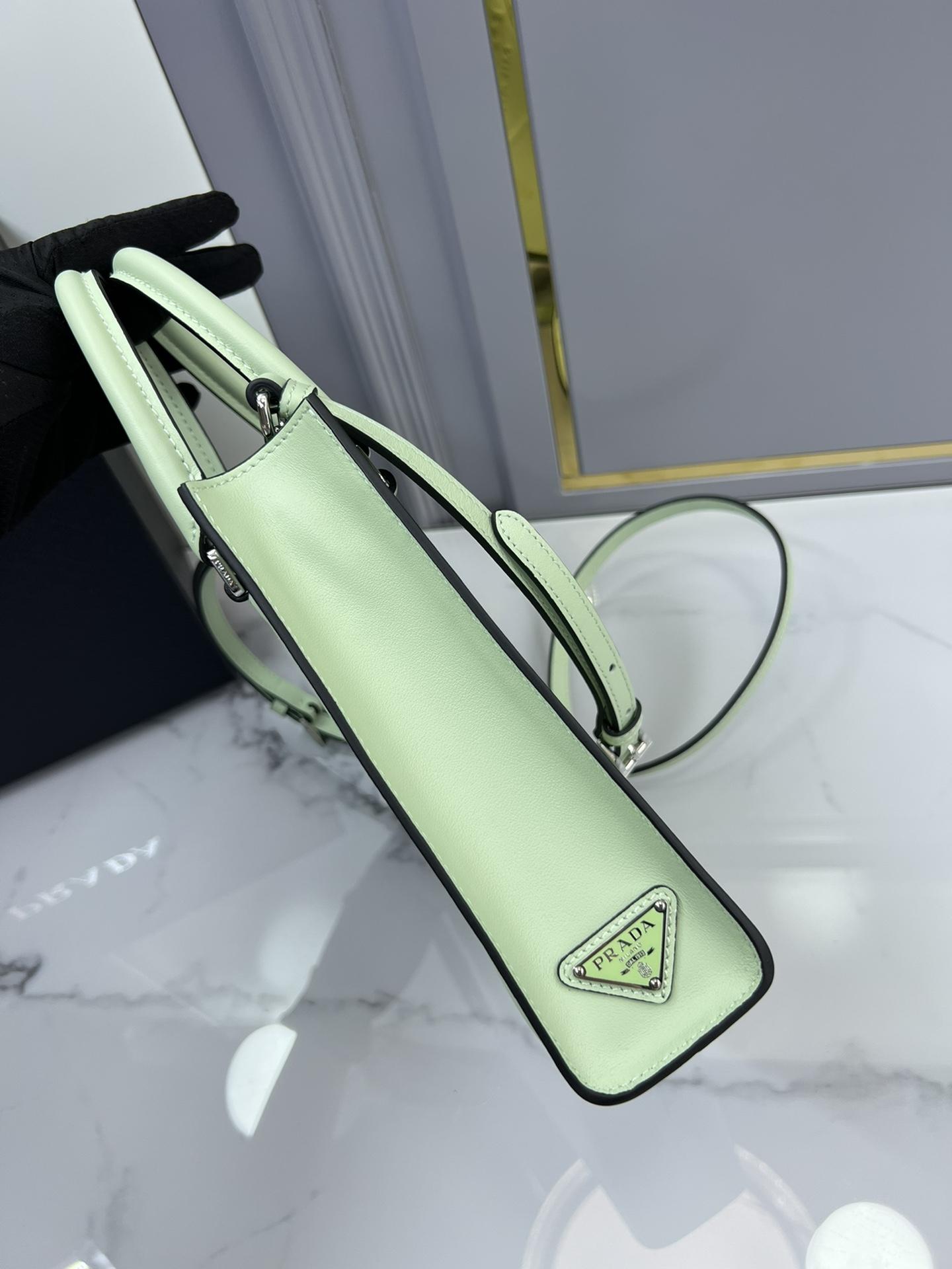 P R A D A Prada Leather Handbag 레플리카 27번 이미지 - Bag | 세미샵 레플리카 사이트