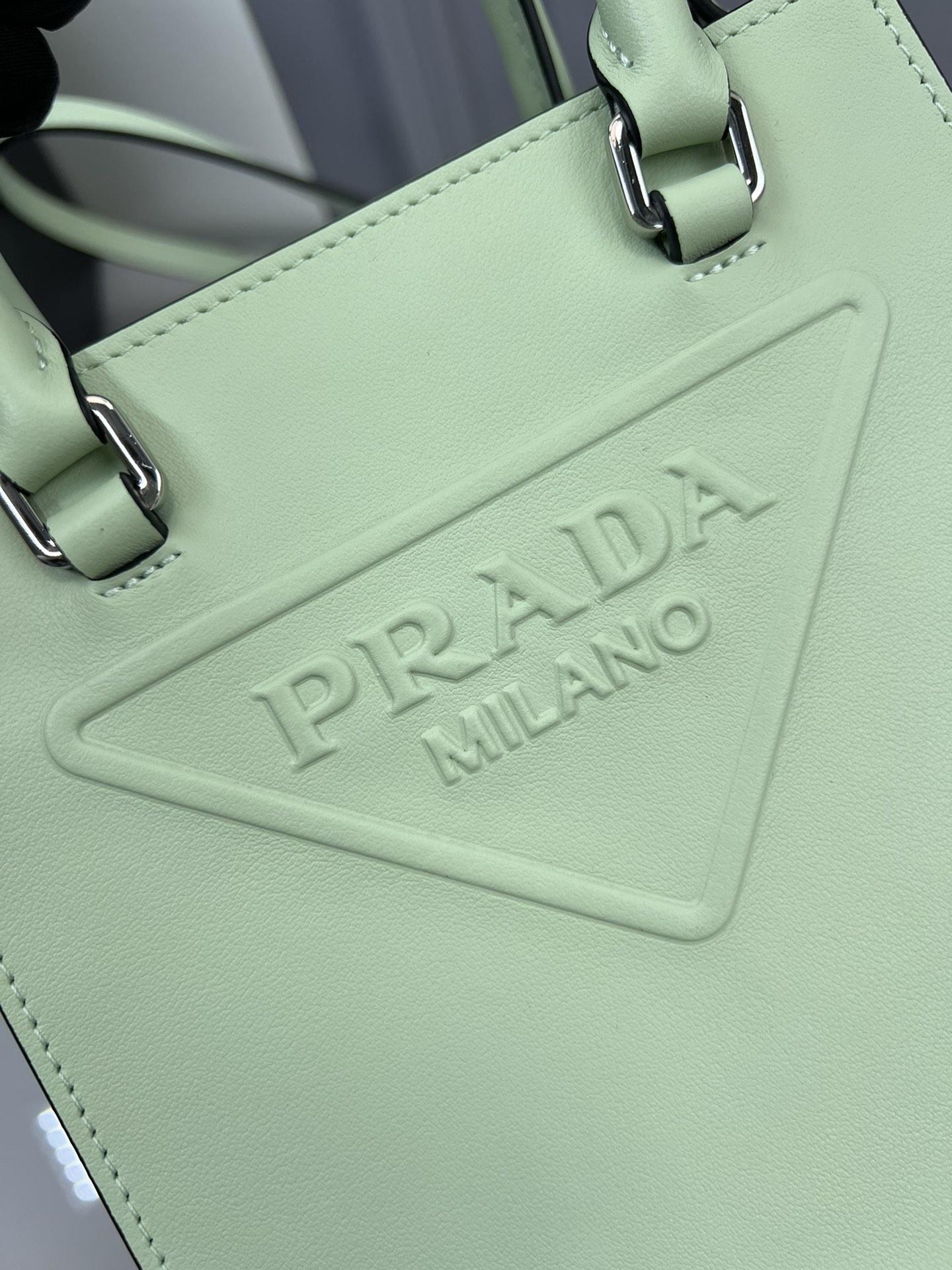P R A D A Prada Leather Handbag 레플리카 29번 이미지 - Bag | 세미샵 레플리카 사이트