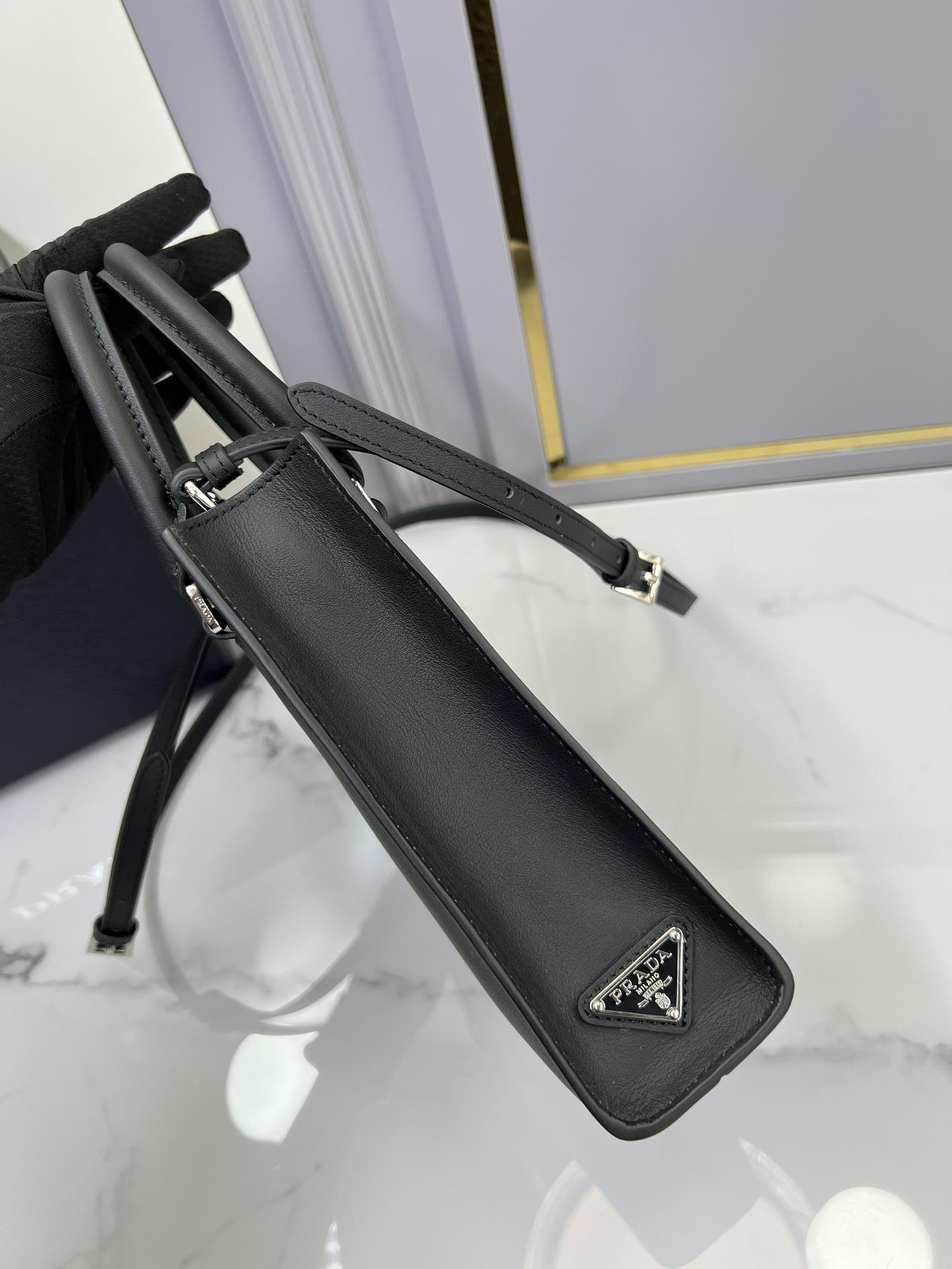 P R A D A Prada Leather Handbag 레플리카 36번 이미지 - Bag | 세미샵 레플리카 사이트