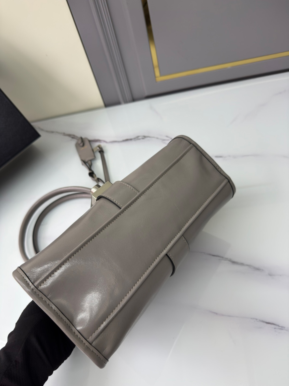 P R A D A Prada Leather Tote 레플리카 13번 이미지 - Bag | 세미샵 레플리카 사이트