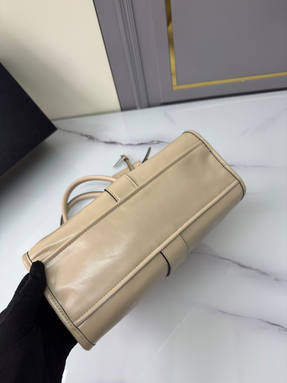 P R A D A Prada Leather Tote 레플리카 21번 이미지 - Bag | 세미샵 레플리카 사이트