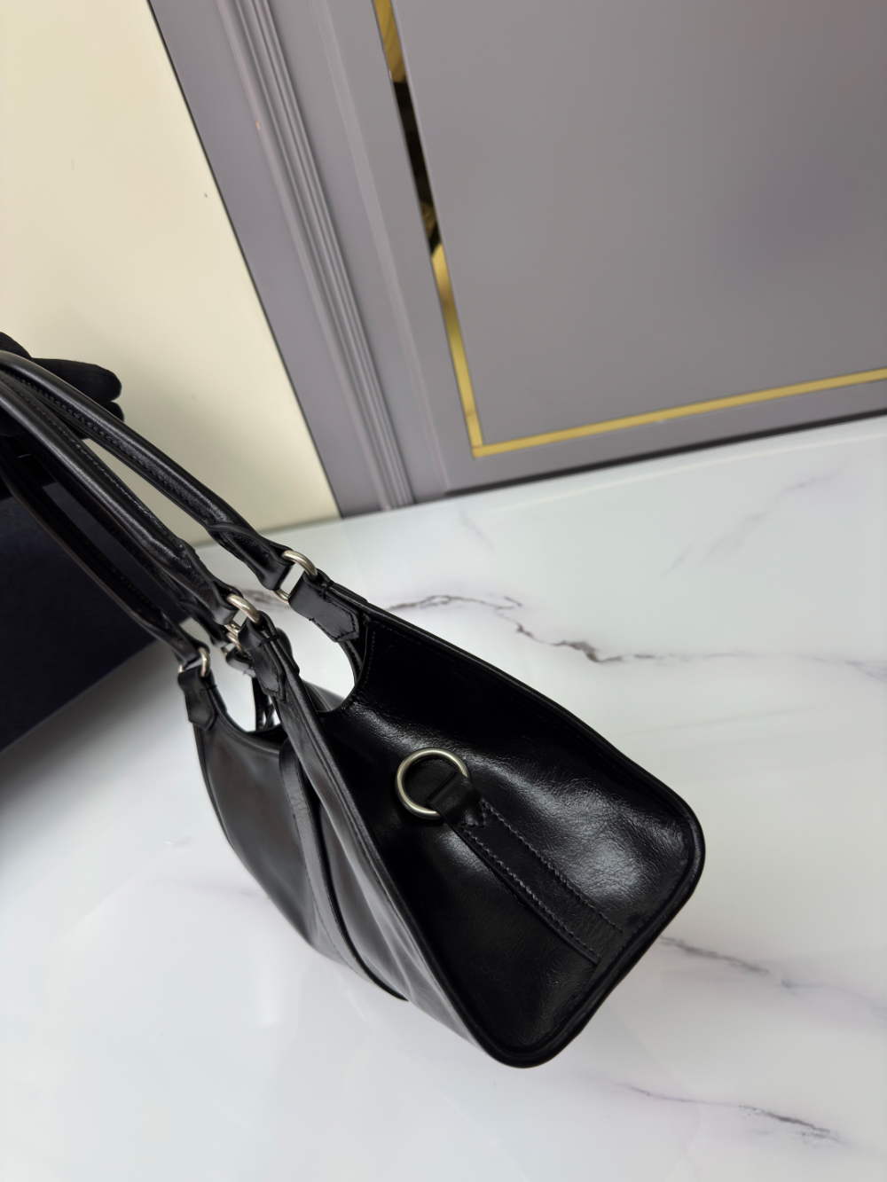 P R A D A Prada Leather Tote 레플리카 28번 이미지 - Bag | 세미샵 레플리카 사이트