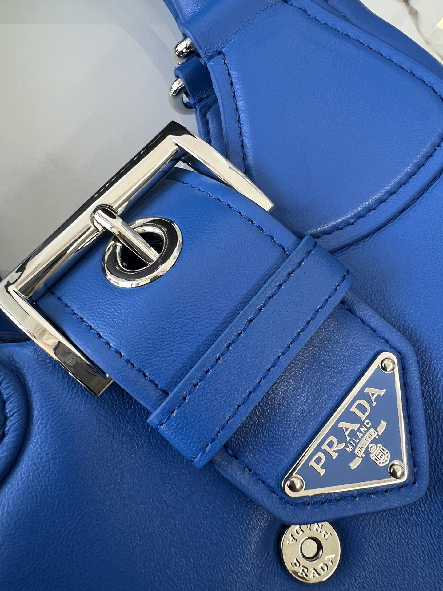 P R A D A Prada Moon Re-nylon and Leather Bag 레플리카 13번 이미지 - Bag | 세미샵 레플리카 사이트