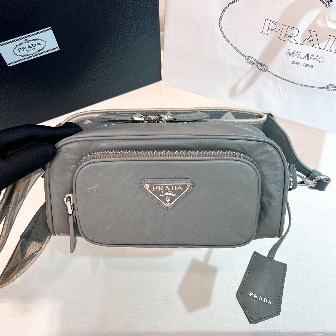 P R A D A Prada Nappa Antique Leather Multi Pocket Shoulder 레플리카 22번 이미지 - Bag | 세미샵 레플리카 사이트