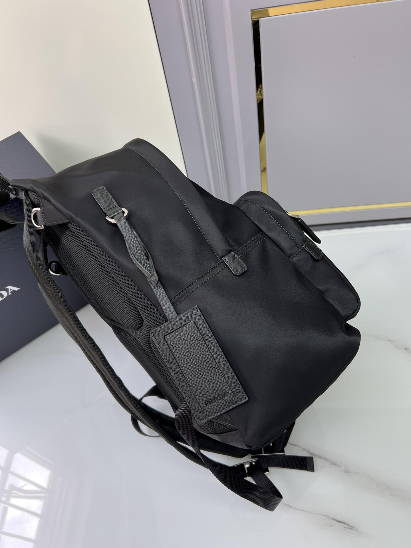 P R A D A Prada Nylon Triangle Logo Backpack 레플리카 3번 이미지 - Bag | 세미샵 레플리카 사이트
