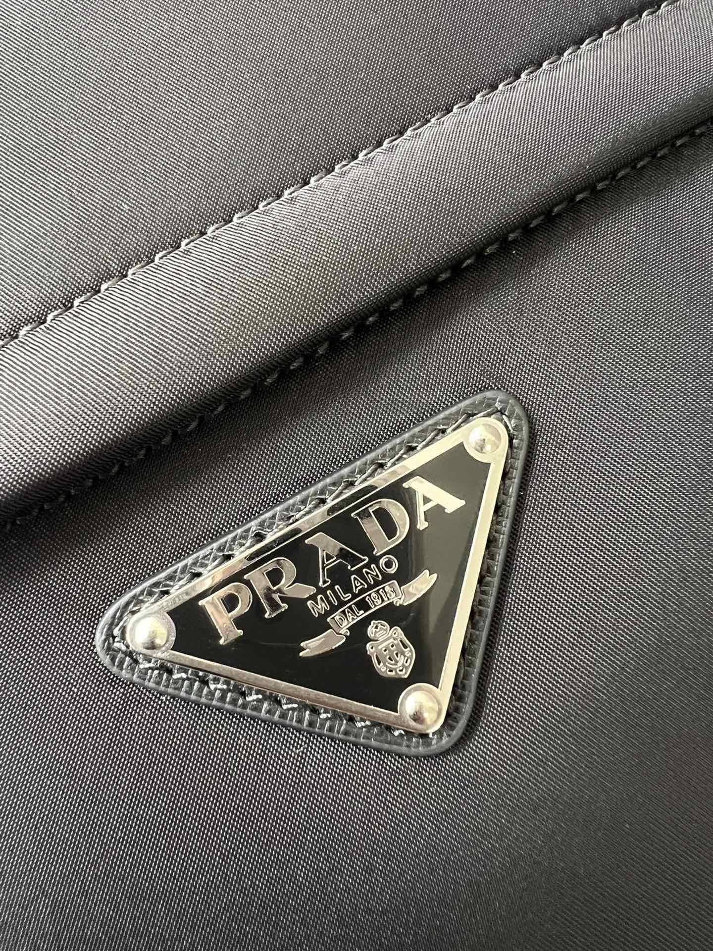 P R A D A Prada Nylon Triangle Logo Backpack 레플리카 5번 이미지 - Bag | 세미샵 레플리카 사이트