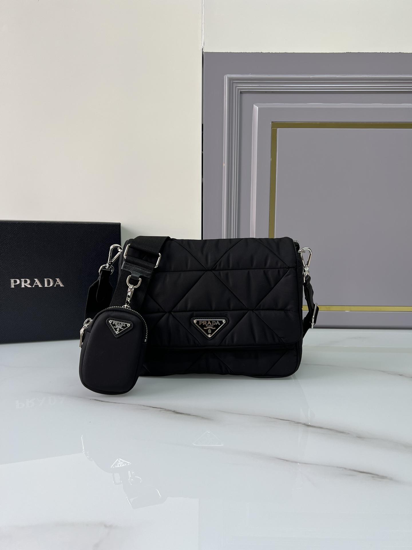 P R A D A Prada Padded Re-Nylon Shoulder 레플리카 9번 이미지 - Bag | 세미샵 레플리카 사이트