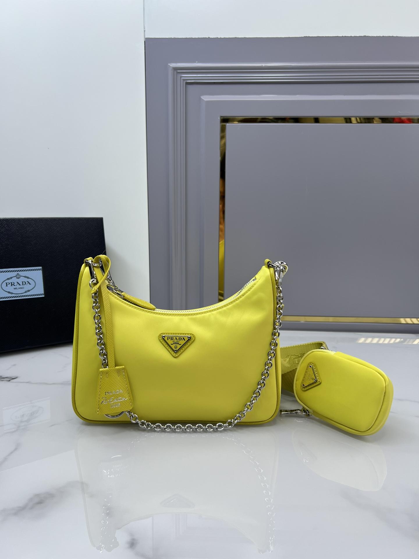 P R A D A Prada Re-Edition 2005 Nylon Hobo 레플리카 31번 이미지 - Bag | 세미샵 레플리카 사이트