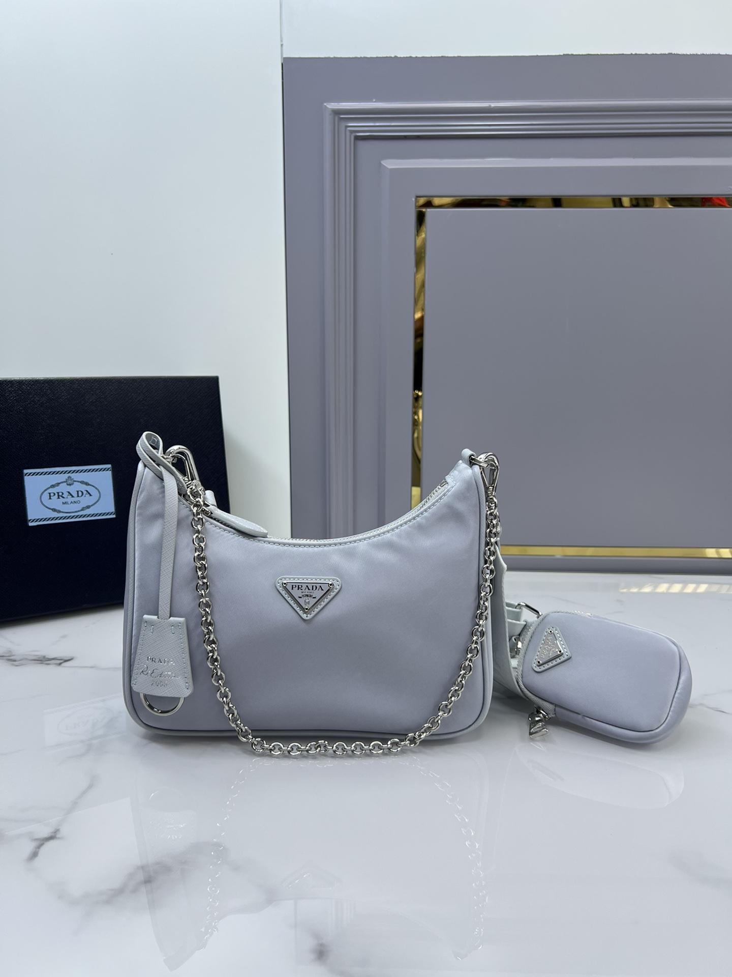 P R A D A Prada Re-Edition 2005 Nylon Hobo 레플리카 39번 이미지 - Bag | 세미샵 레플리카 사이트