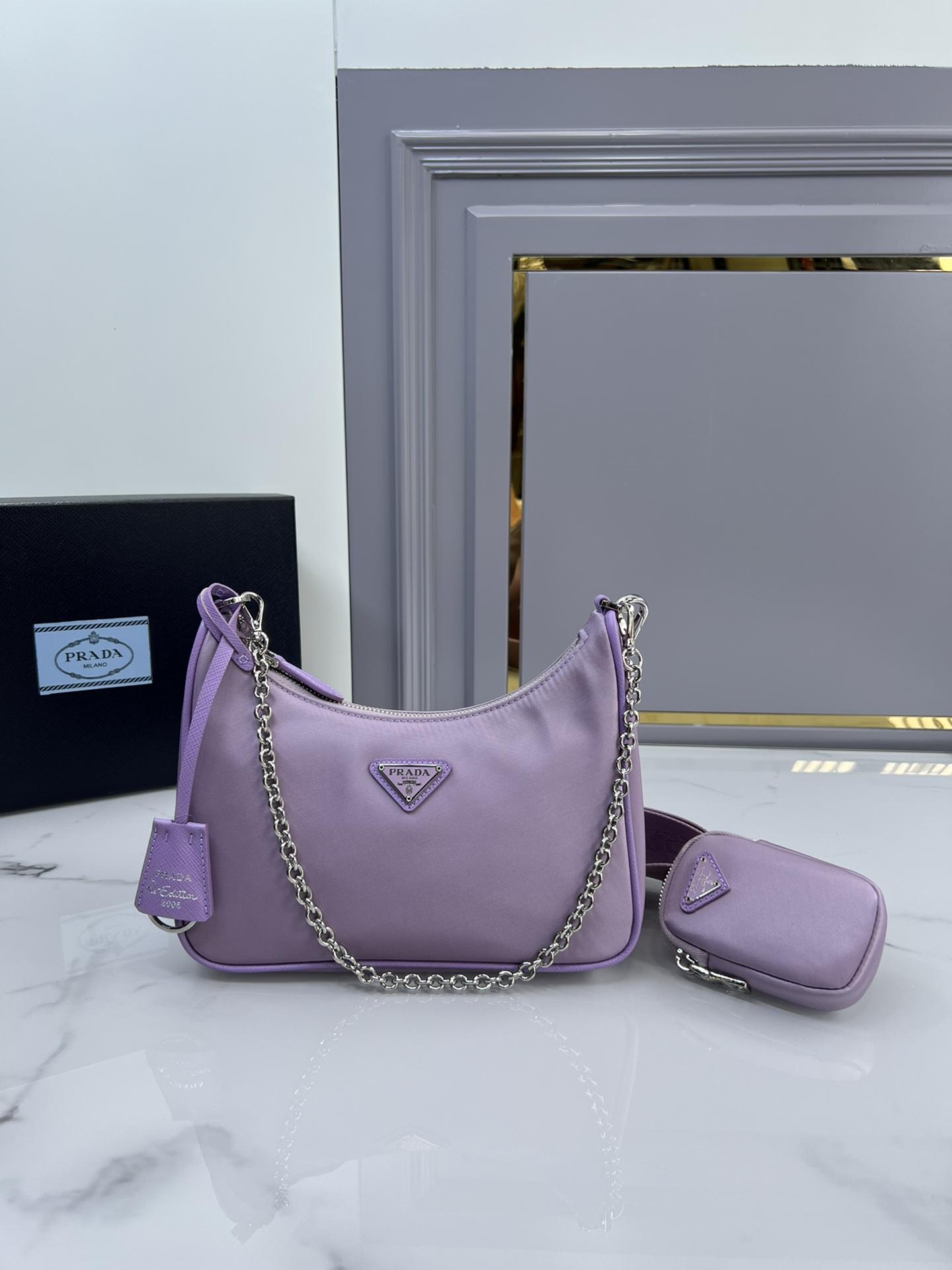 P R A D A Prada Re-Edition 2005 Nylon Hobo 레플리카 47번 이미지 - Bag | 세미샵 레플리카 사이트