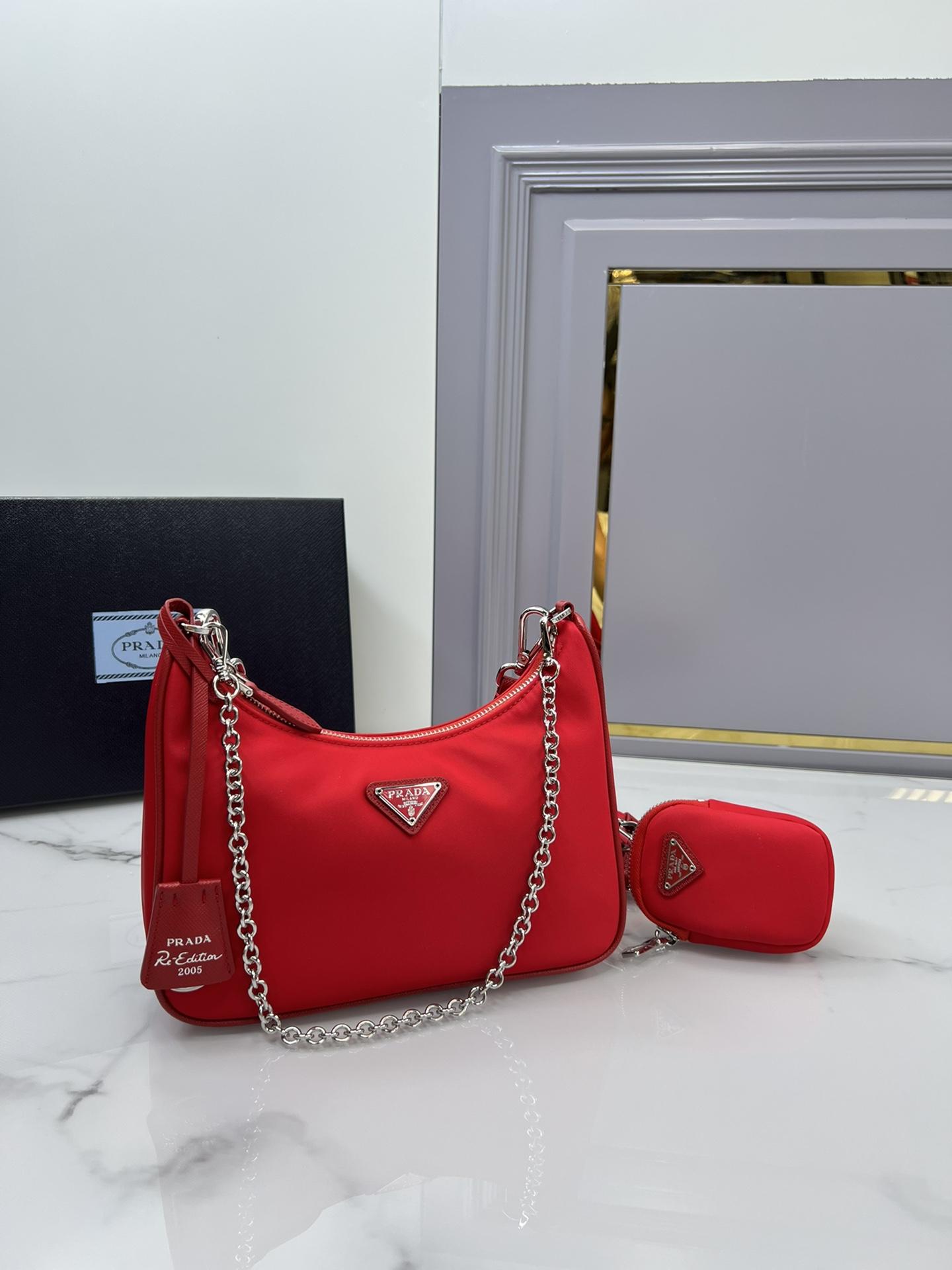 P R A D A Prada Re-Edition 2005 Nylon Hobo 레플리카 57번 이미지 - Bag | 세미샵 레플리카 사이트