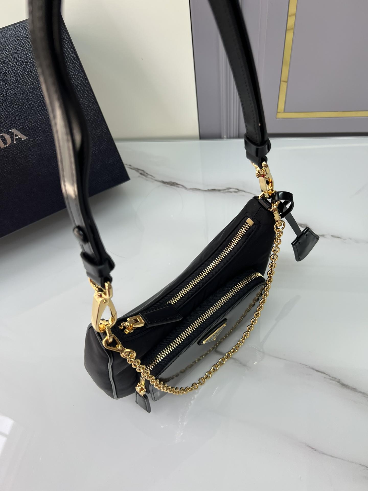 P R A D A Prada Re - Nylon Brushed Mini 레플리카 5번 이미지 - Bag | 세미샵 레플리카 사이트